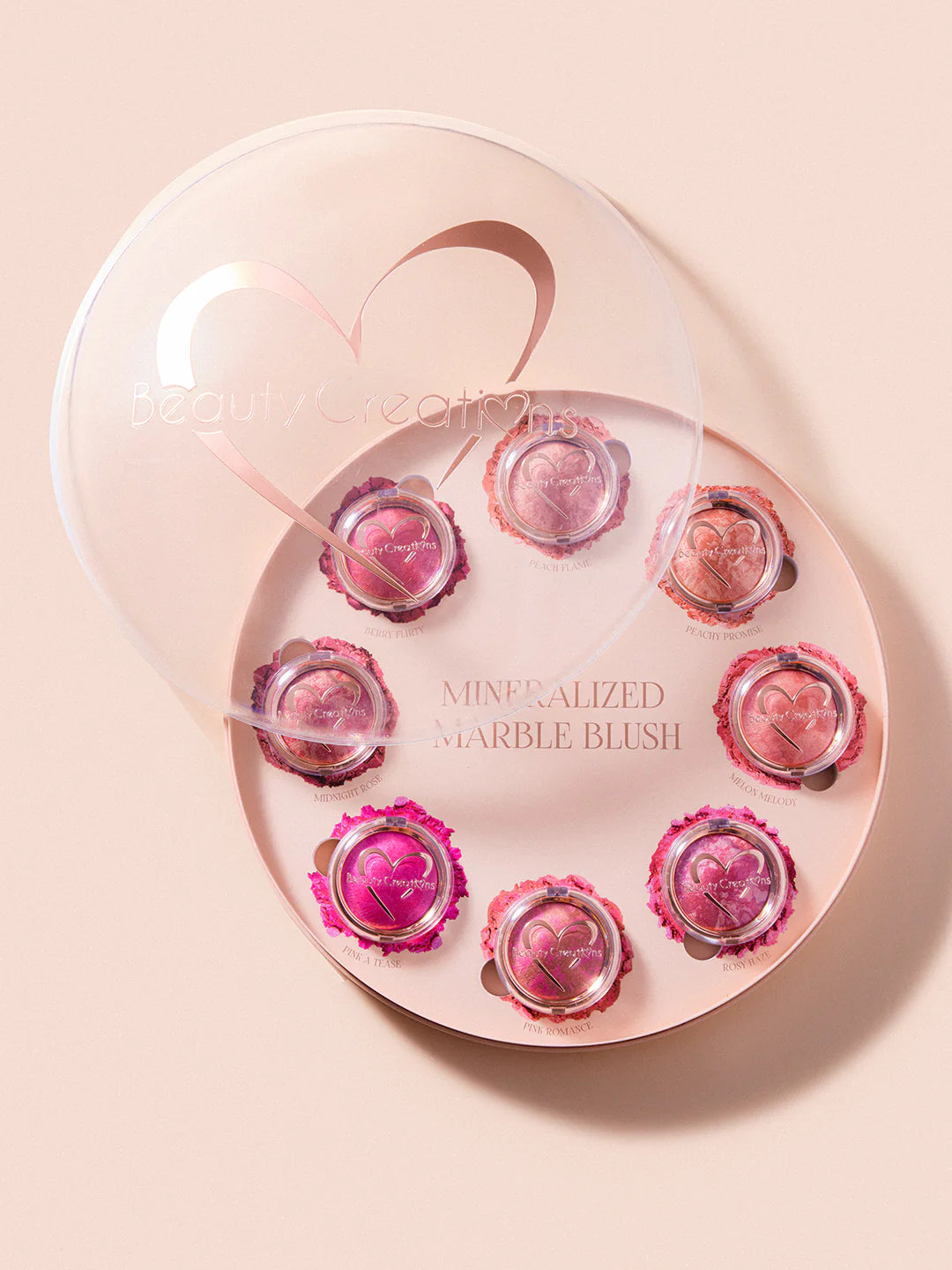 Mineralized Marble Blush PR set x8