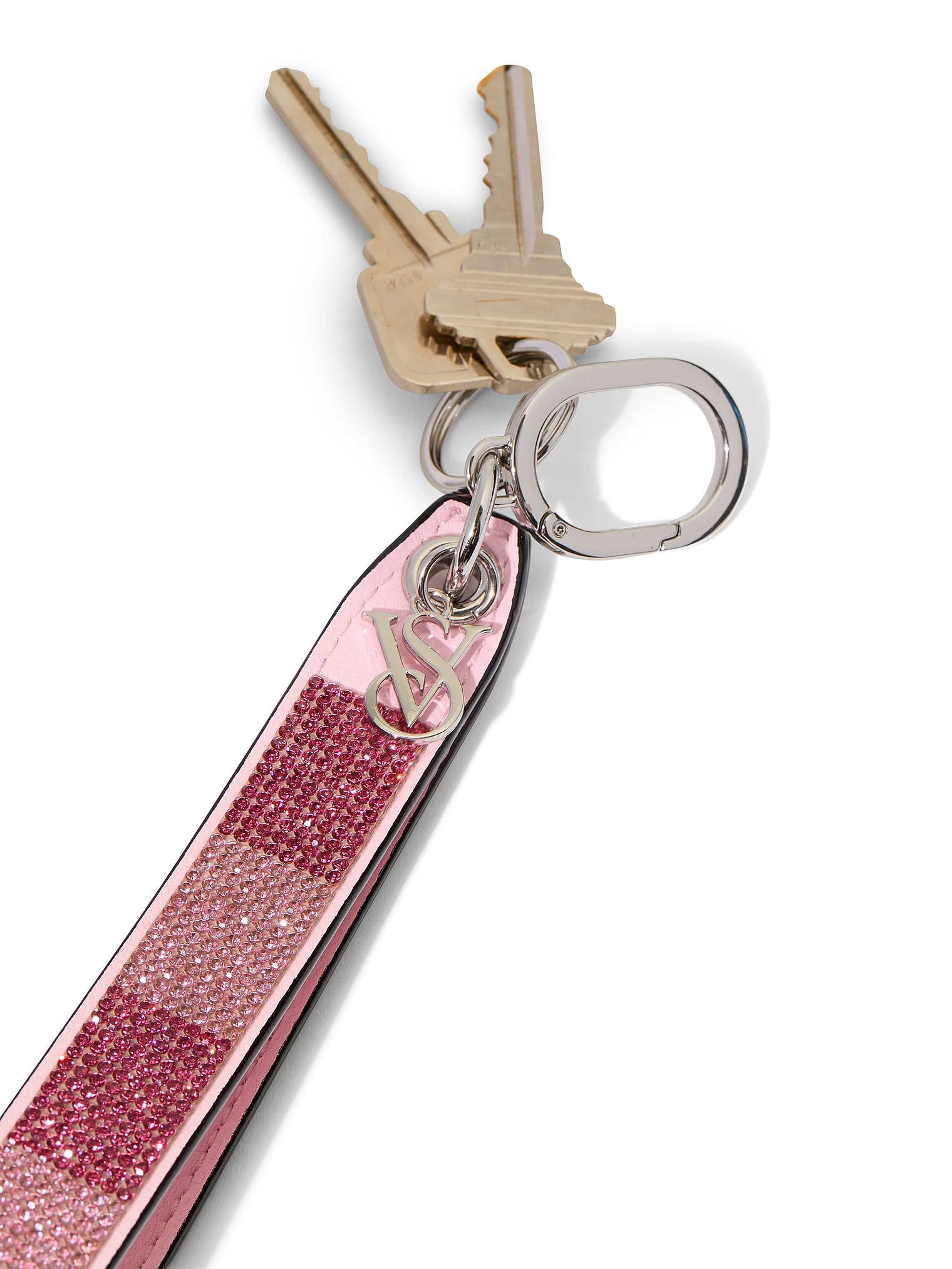 Victoria's Secret Shine Narrow Wristlet Strap Keychain