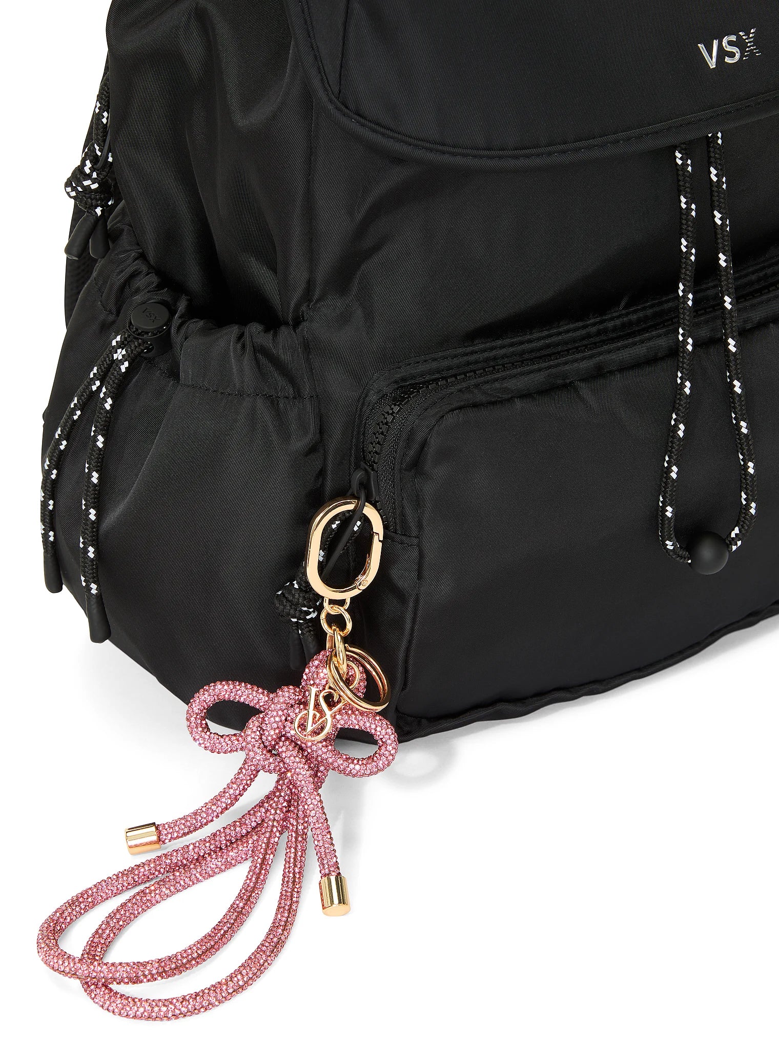 Victoria's Secret Knotted Shine Wristlet Strap Keychain