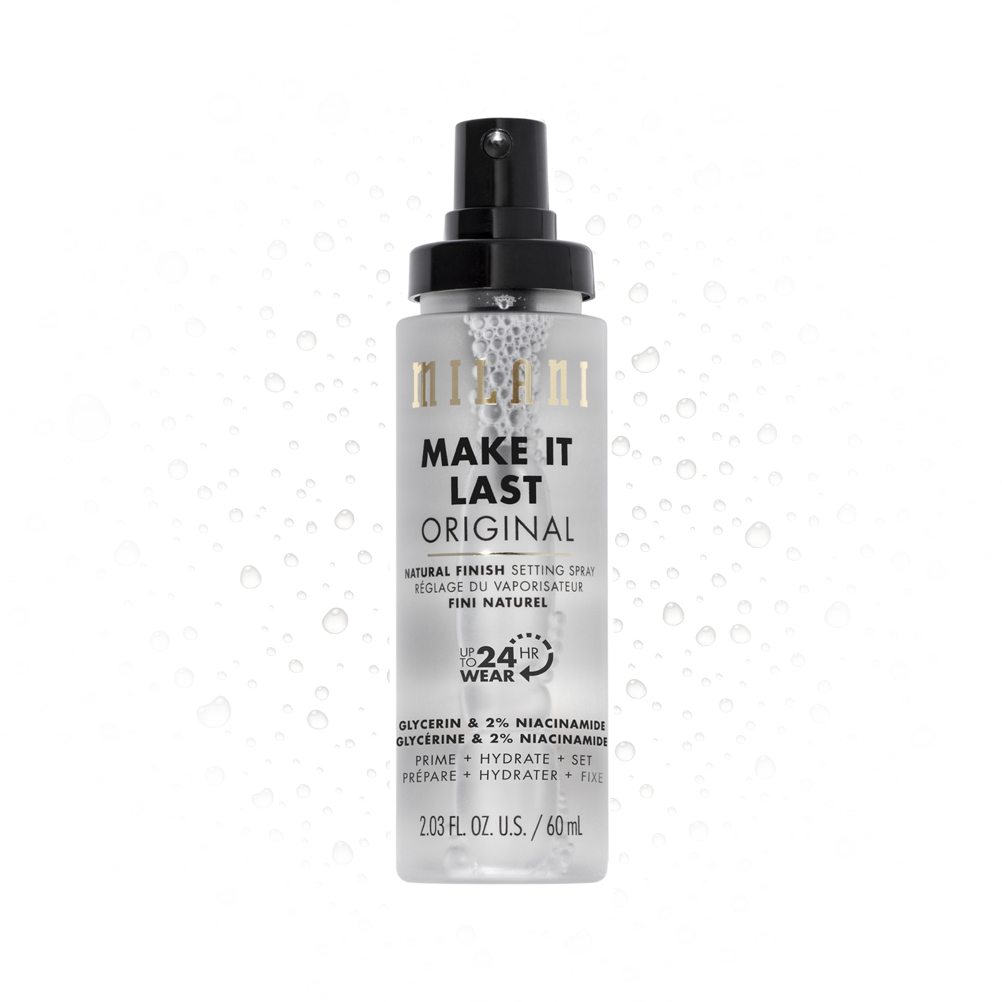 MILANI -Spray Primer + Finalizador Make It Last Setting