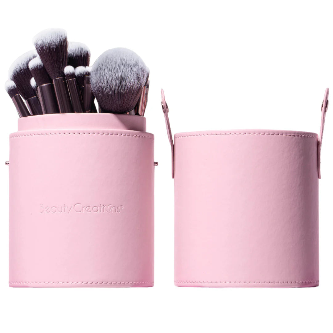 Beauty Creations set brochas 24 piezas Rosado