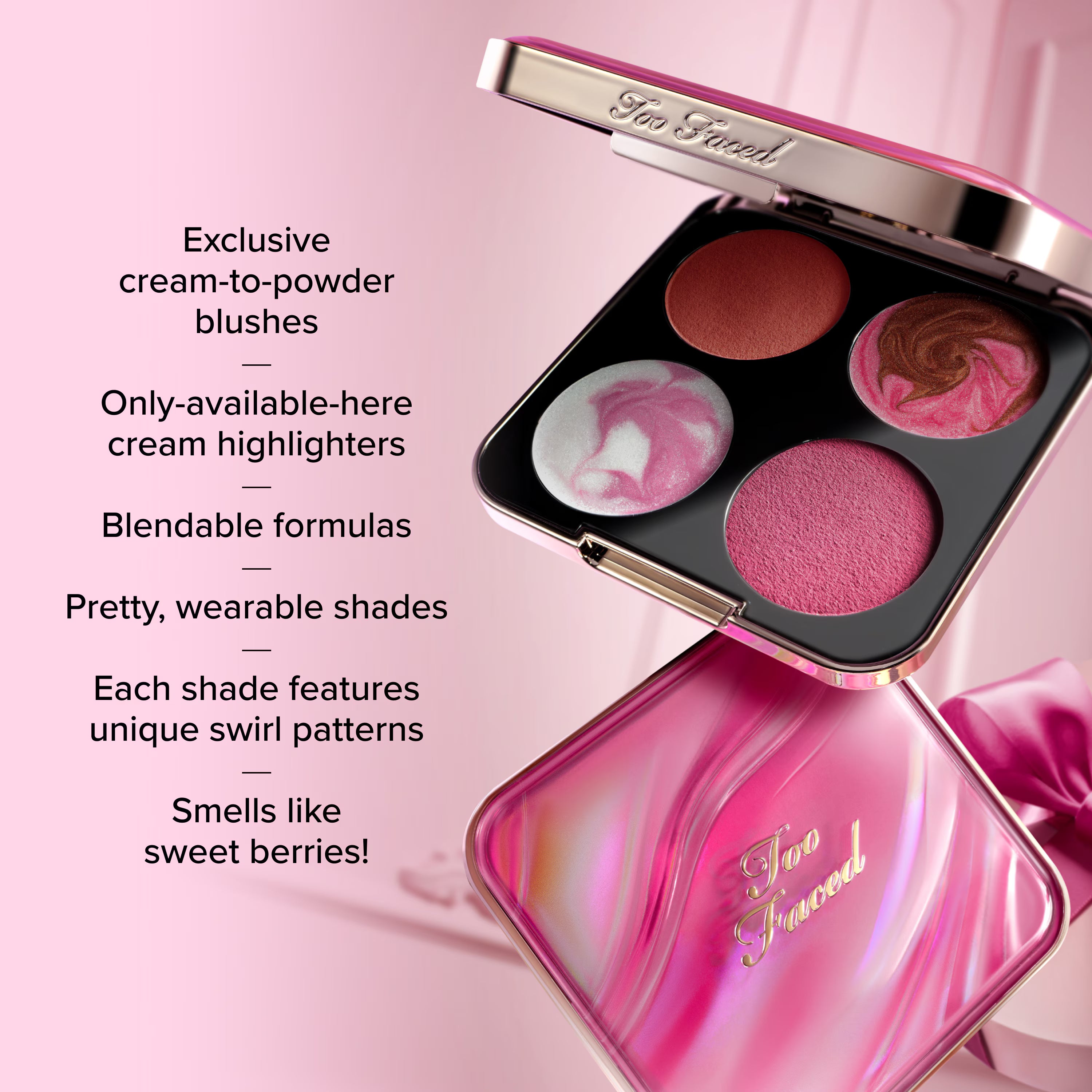 Too faced Daydreams Face Palette Limited Edition Face Palette