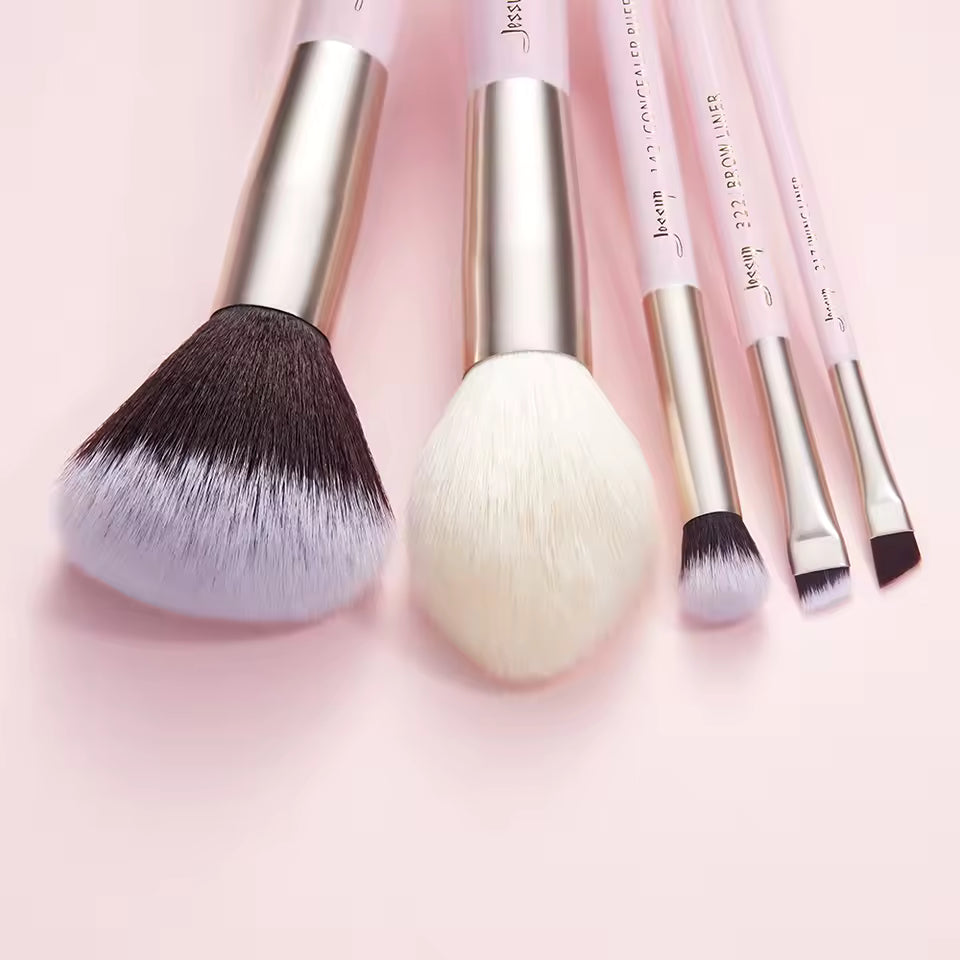 Jessup-Juego de brochas de maquillaje x 15