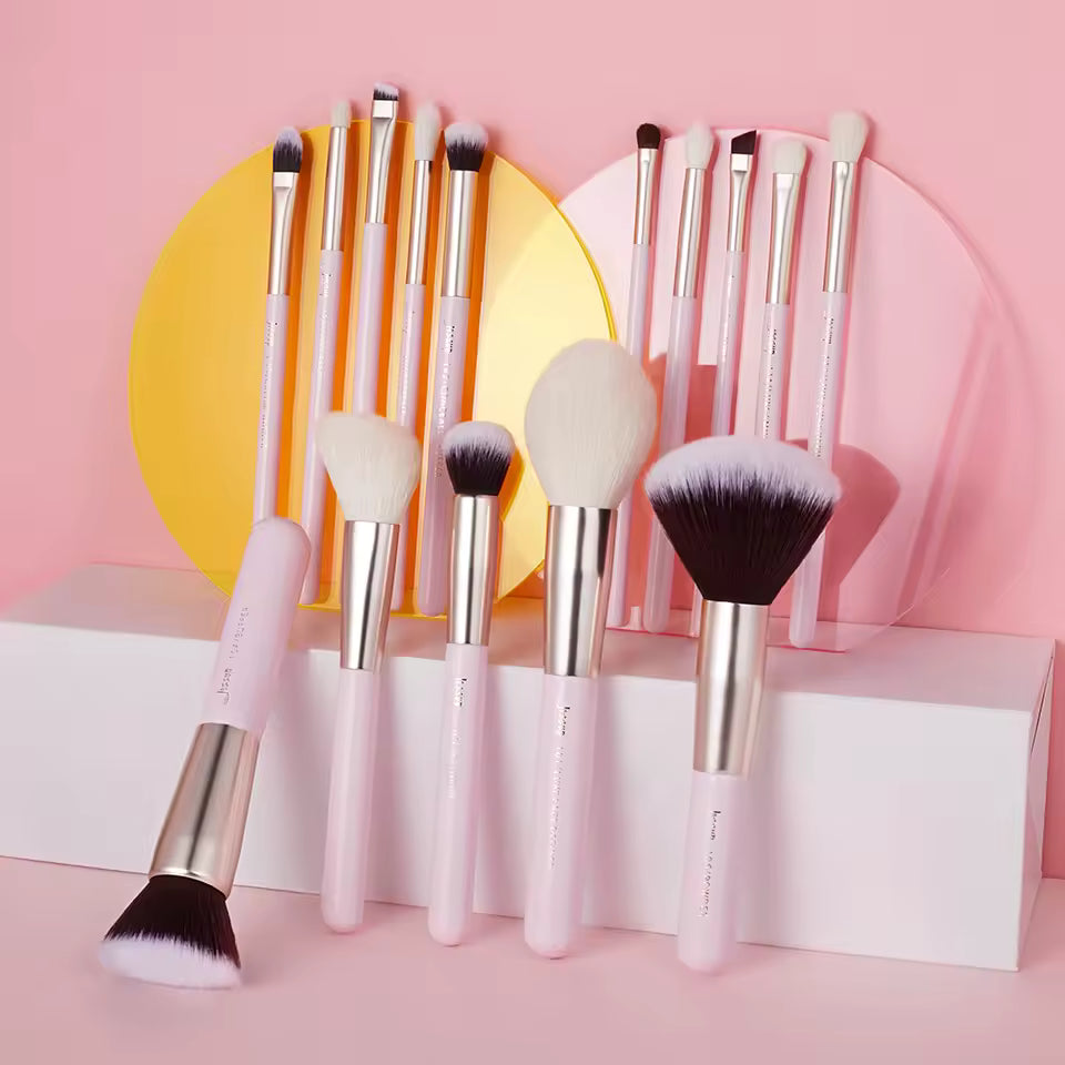 Jessup-Juego de brochas de maquillaje x 15
