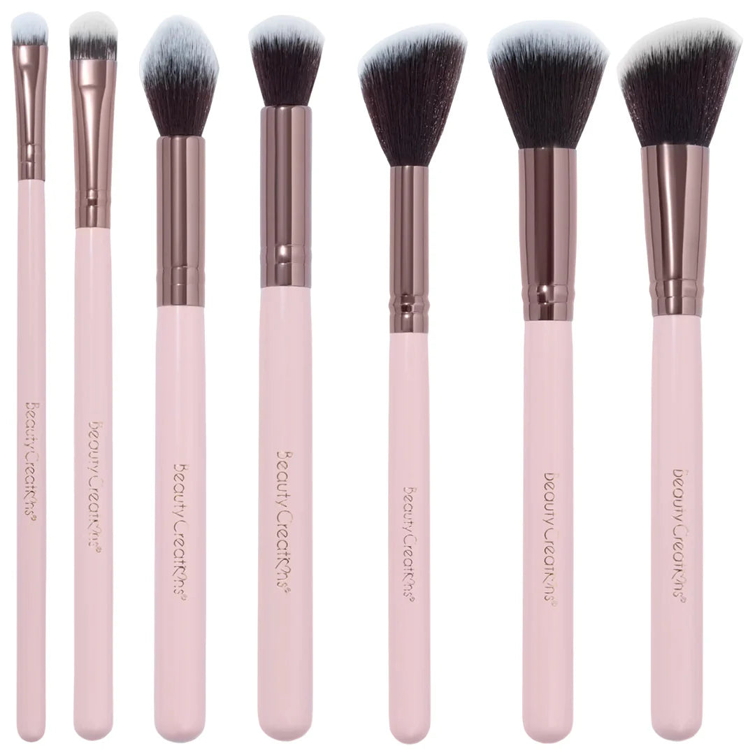 Beauty Creations set brochas 24 piezas Rosado