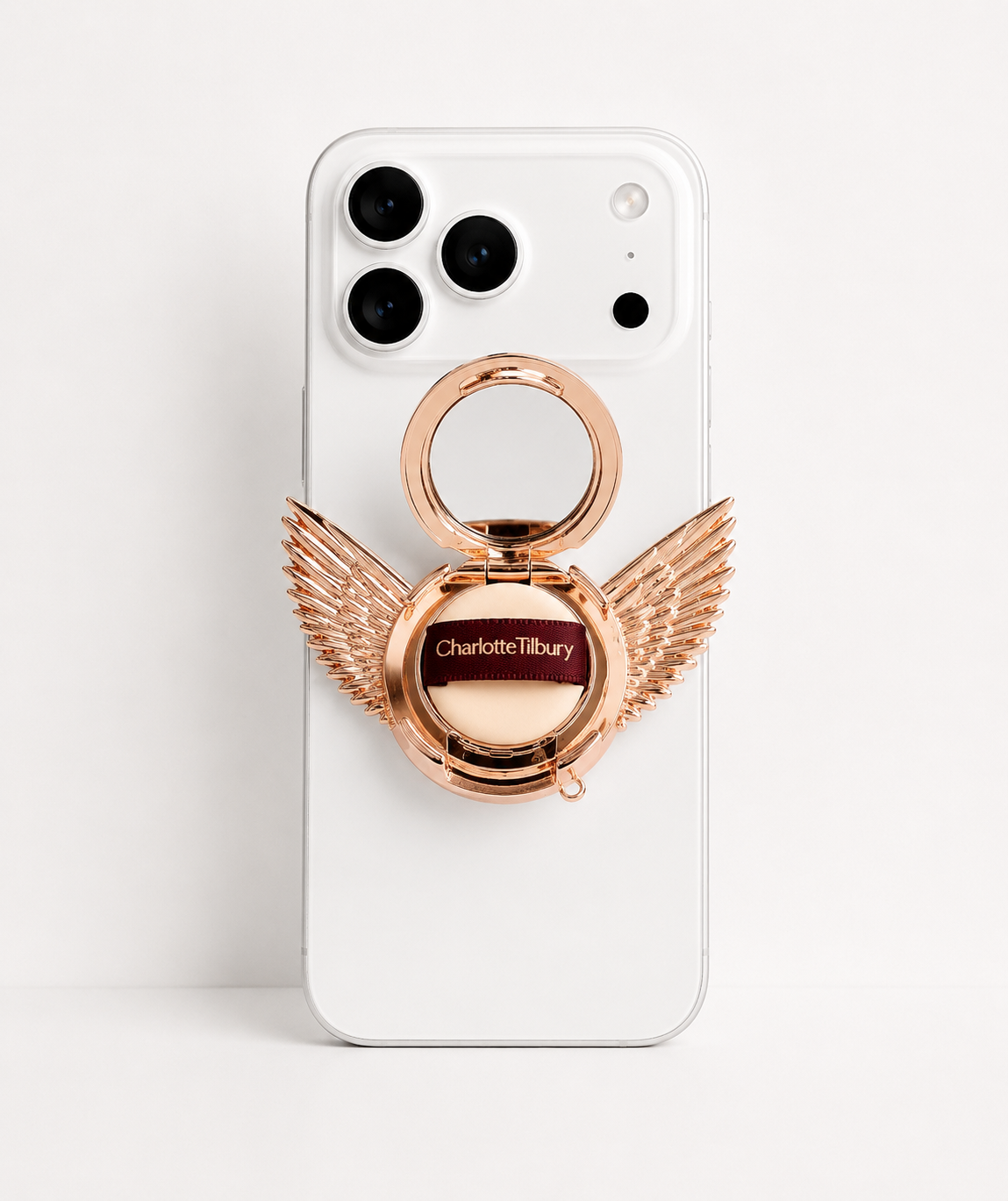 Charlotte Tilbury Winged Compact | Accesorio para movil