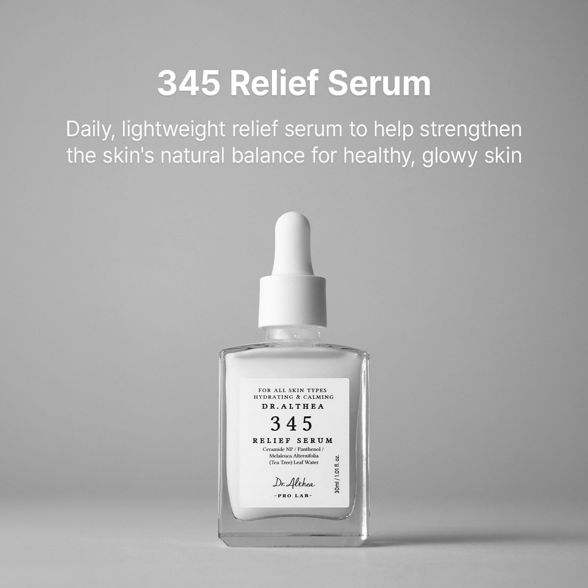 Dr.Althea 345 Relief Serum, Korean Vegan Skin Care