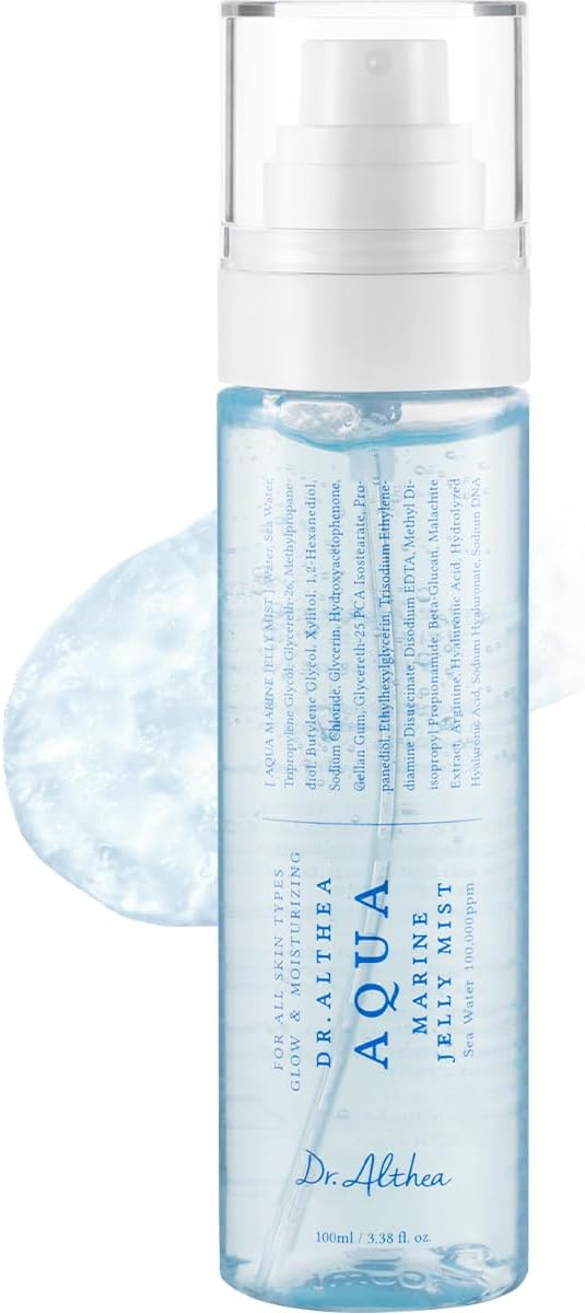 Dr.Althea Aqua Marine Jelly Mist, 3.38 Fl Oz, Korean Vegan Skin Care