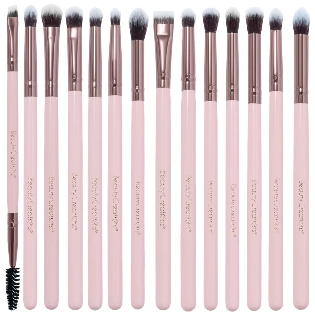 Beauty Creations set brochas 24 piezas Rosado