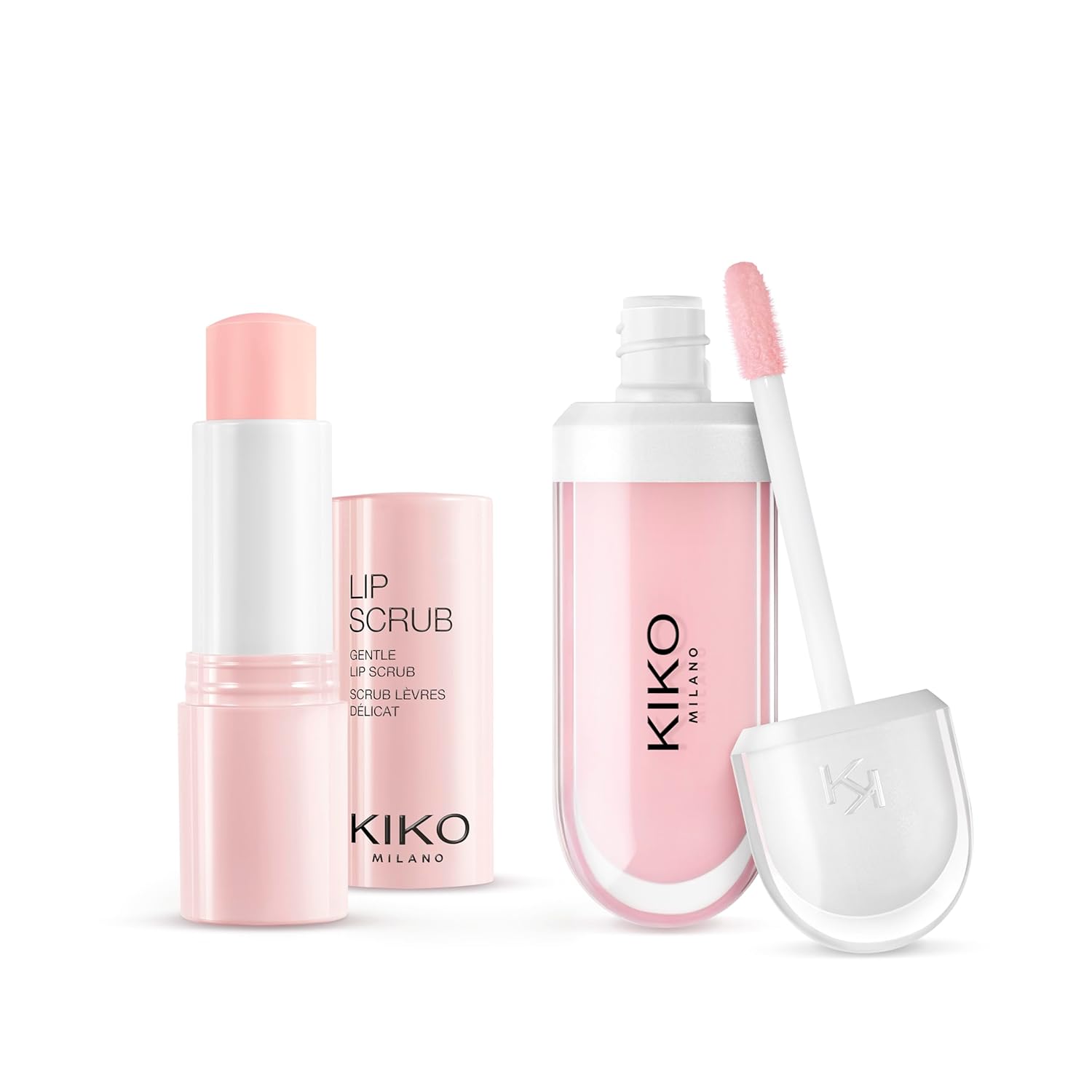 KIKO Milano Perfect Lips Care Set | 1 exfoliante labial y 1 crema de labios