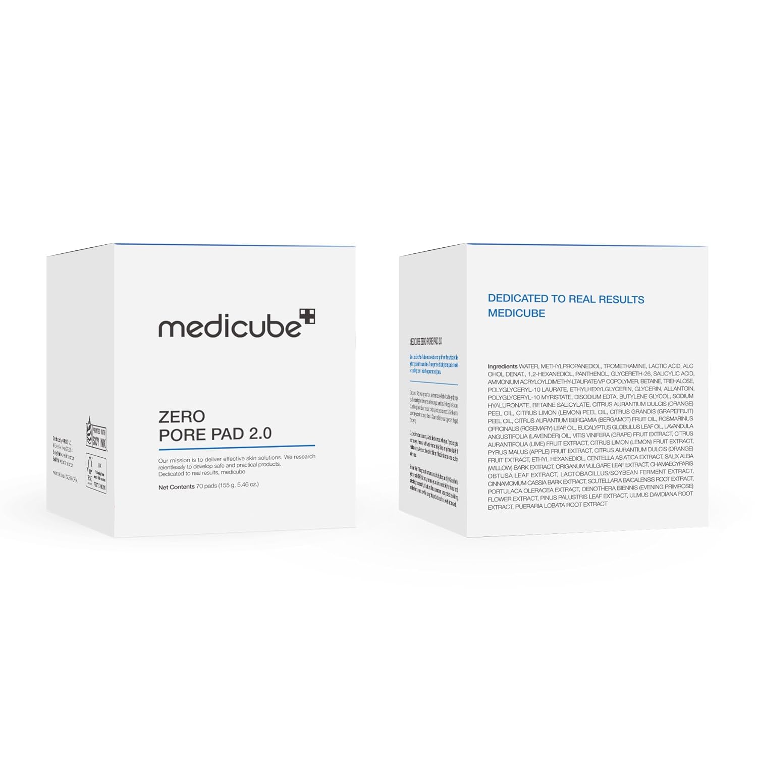 Medicube Almohadillas de tóner Zero Pore Pad