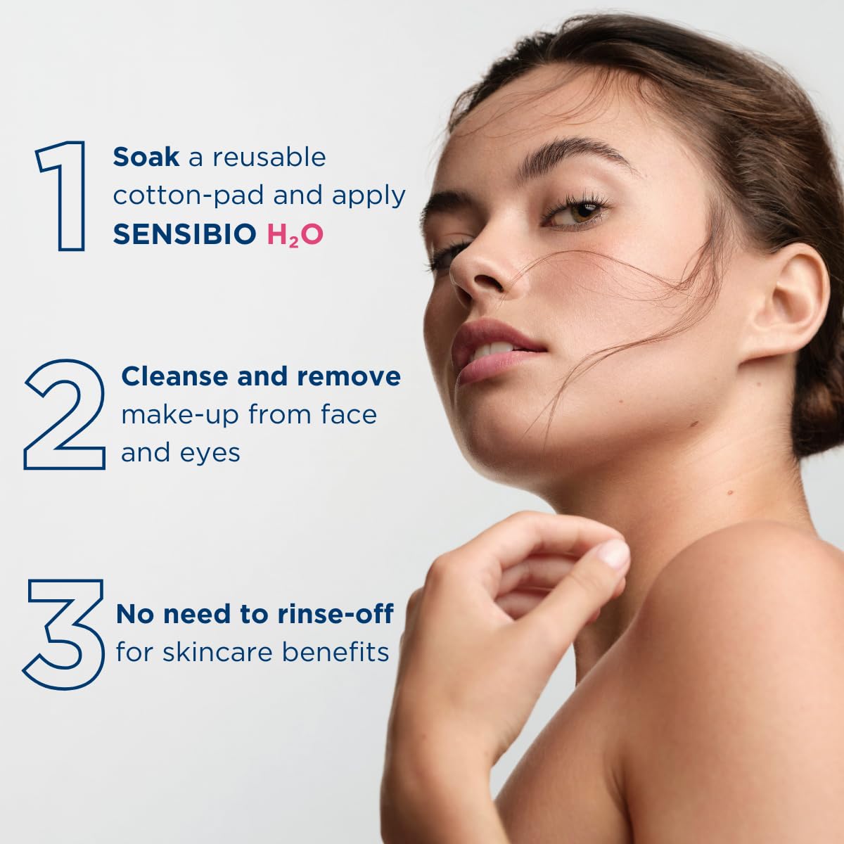Bioderma - Sensibio - Agua Micelar H2O - Limpiador Desmaquillante - Limpiador Facial para Piel Sensible