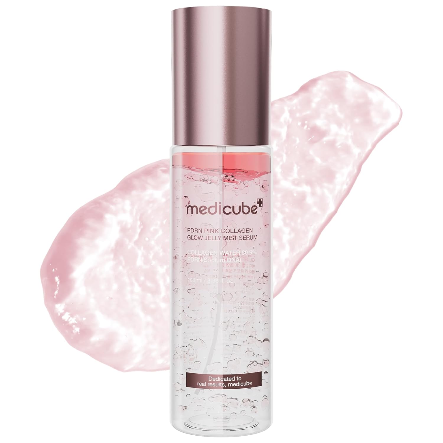 medicube Pink PDRN - Suero de colágeno Glow Jelly Mist