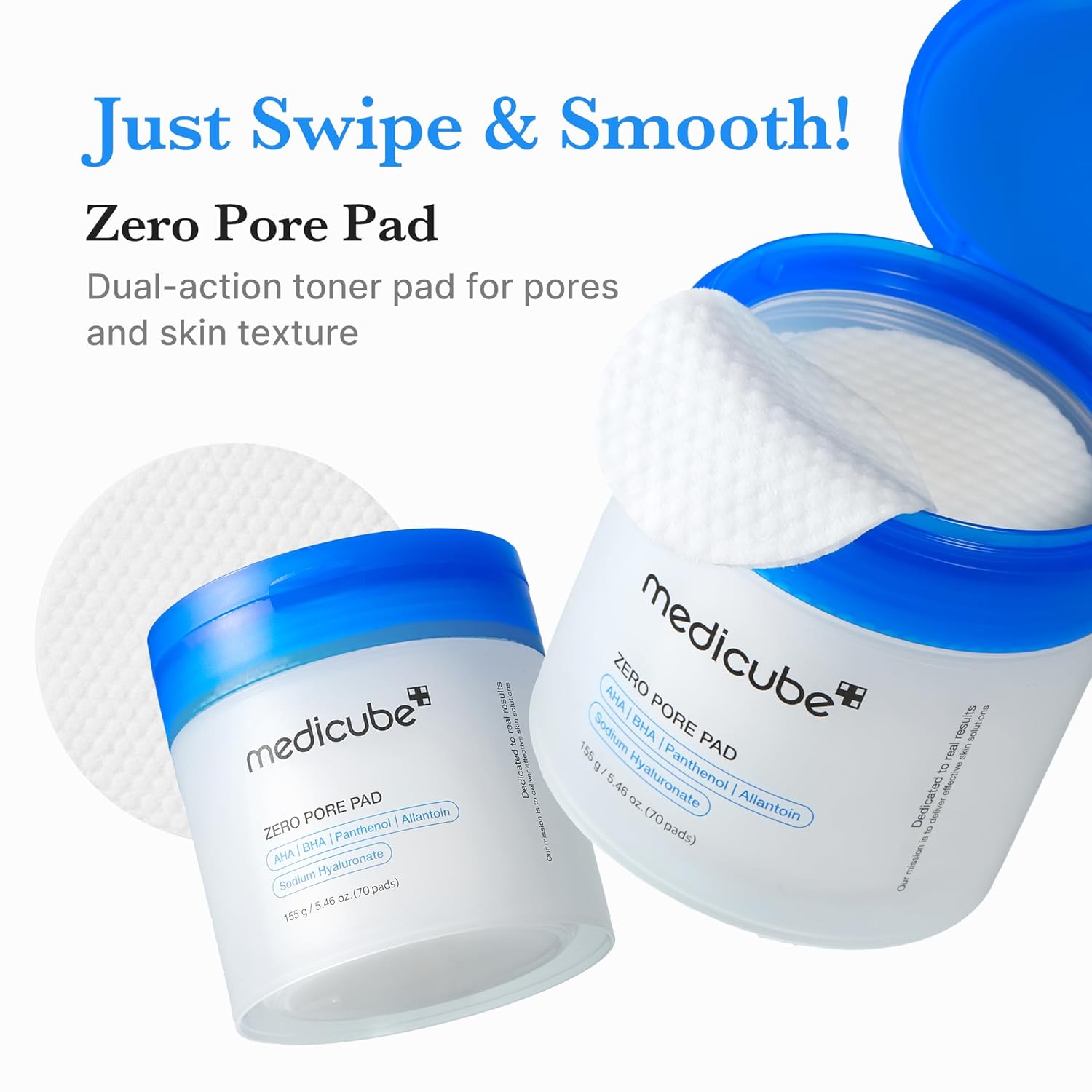Medicube Almohadillas de tóner Zero Pore Pad