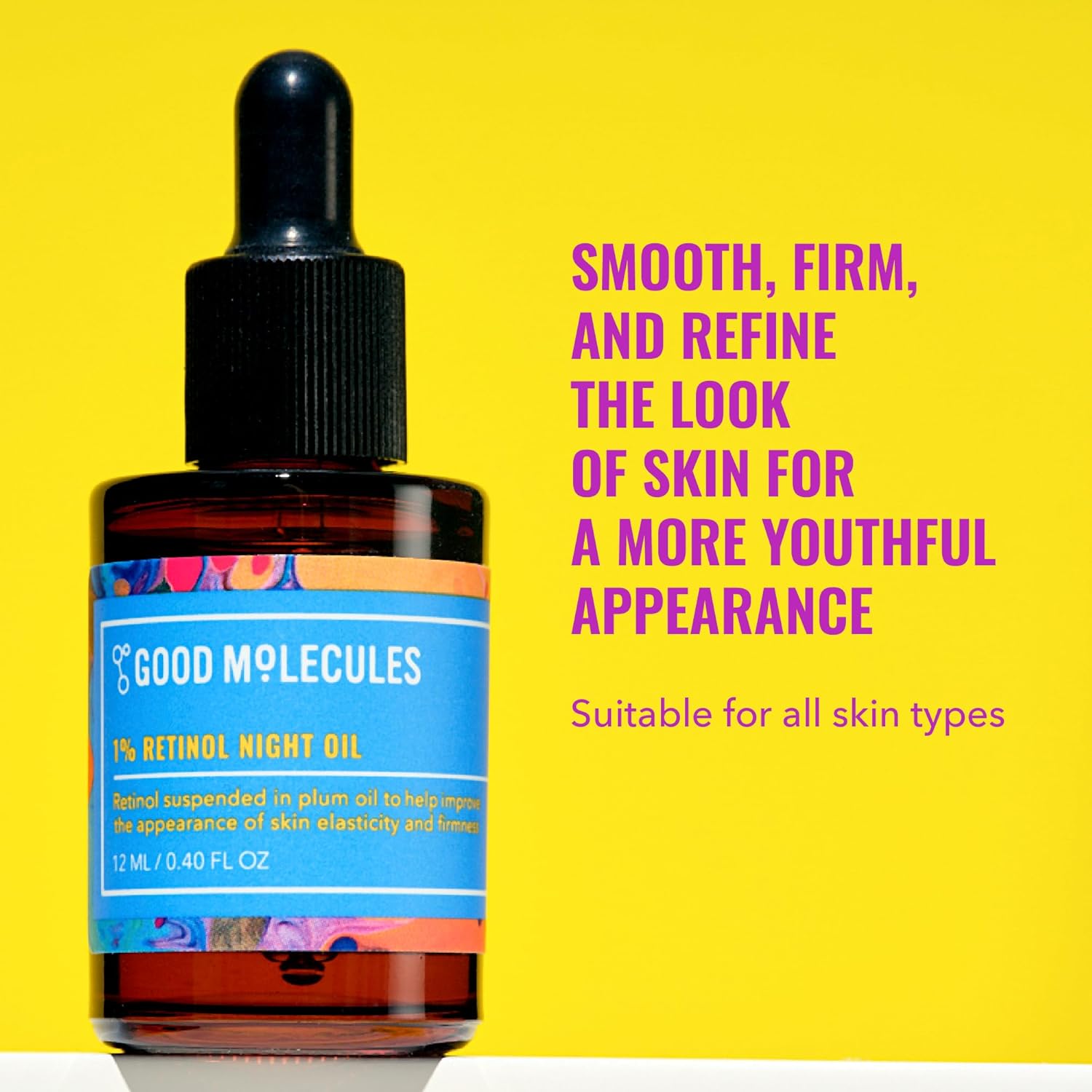 Good Molecules Aceite nocturno de retinol al 1%