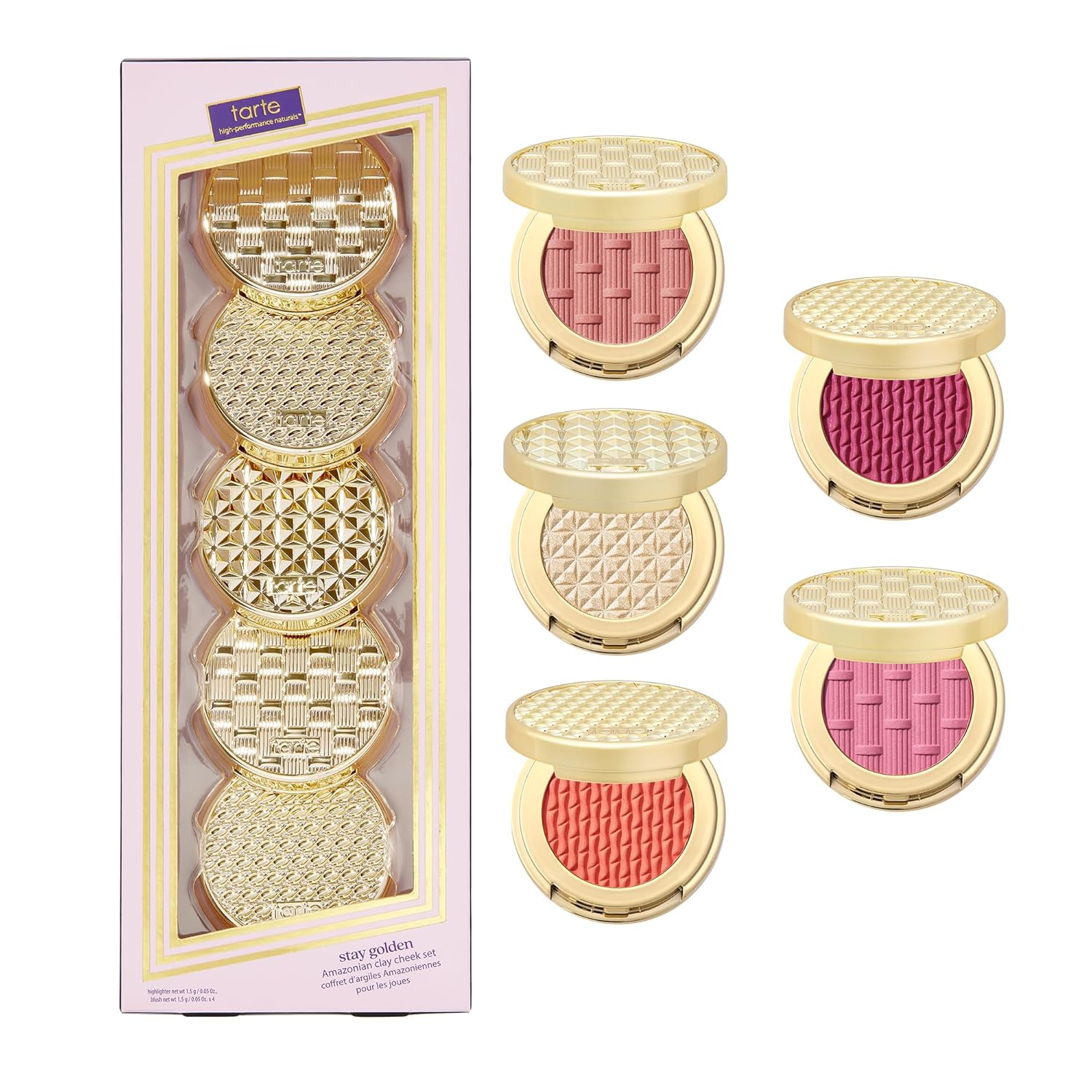 Tarte - Stay Golden Amazonian Clay Cheek Set