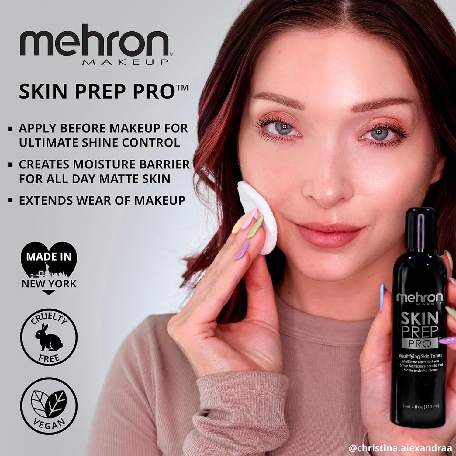 Tónico Skin Prep Pro de la marca Mehron Makeup
