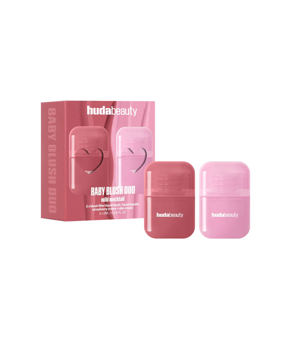 HUDA BEAUTY  Mini Baby Blush Duo Set