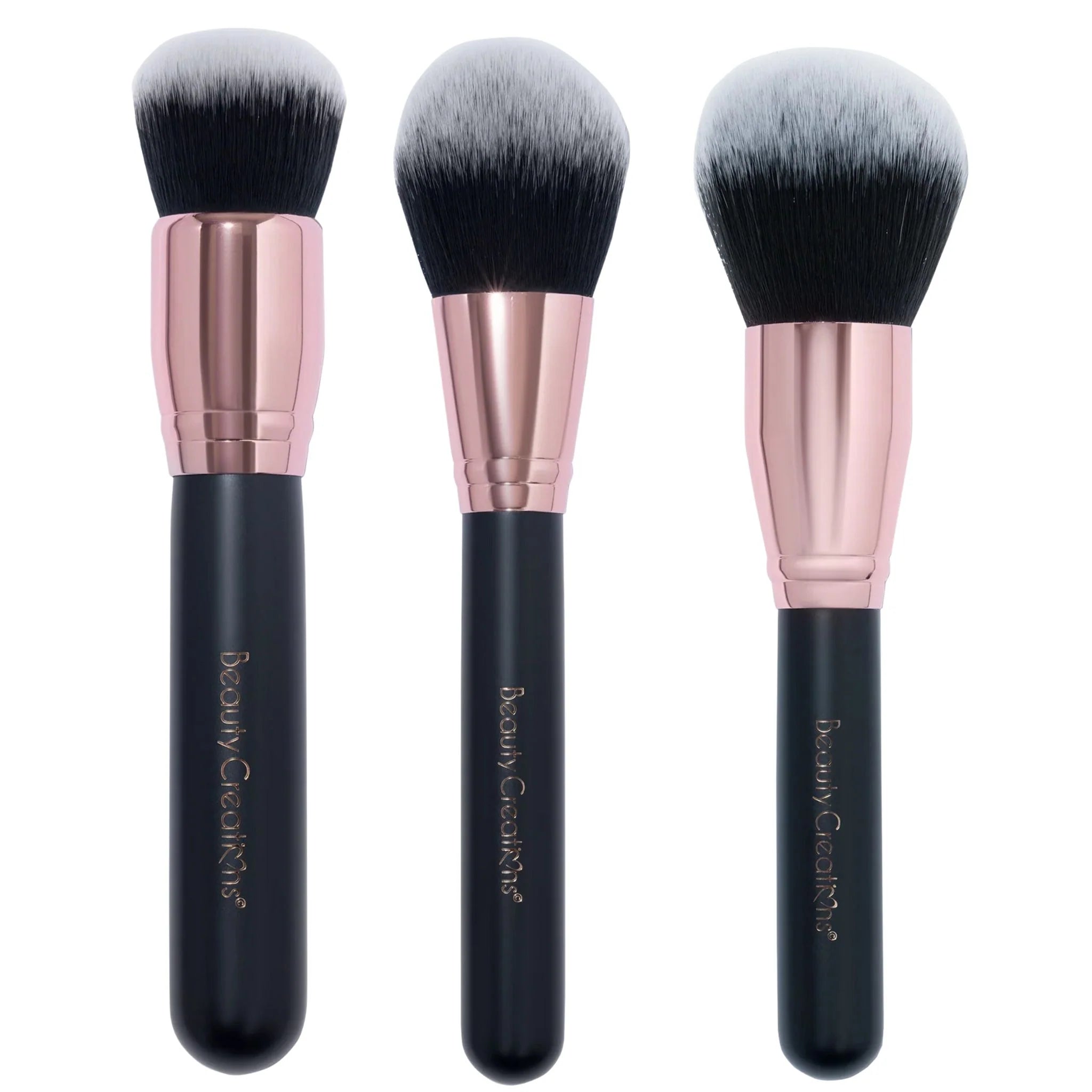 Beauty Creations set brochas 24 piezas negro