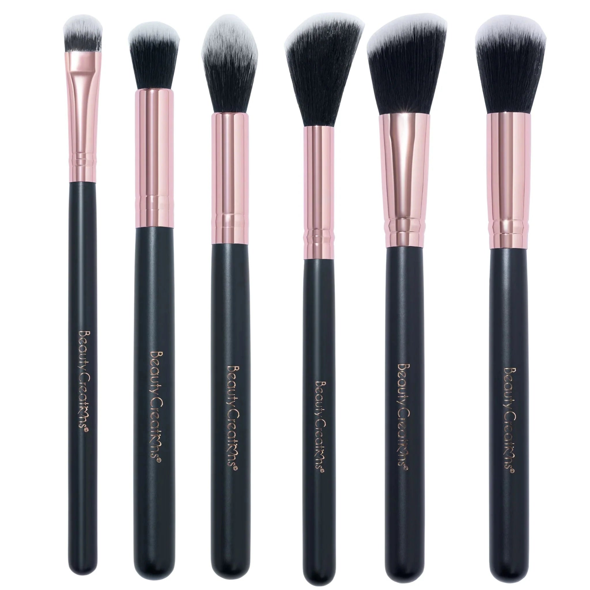 Beauty Creations set brochas 24 piezas negro