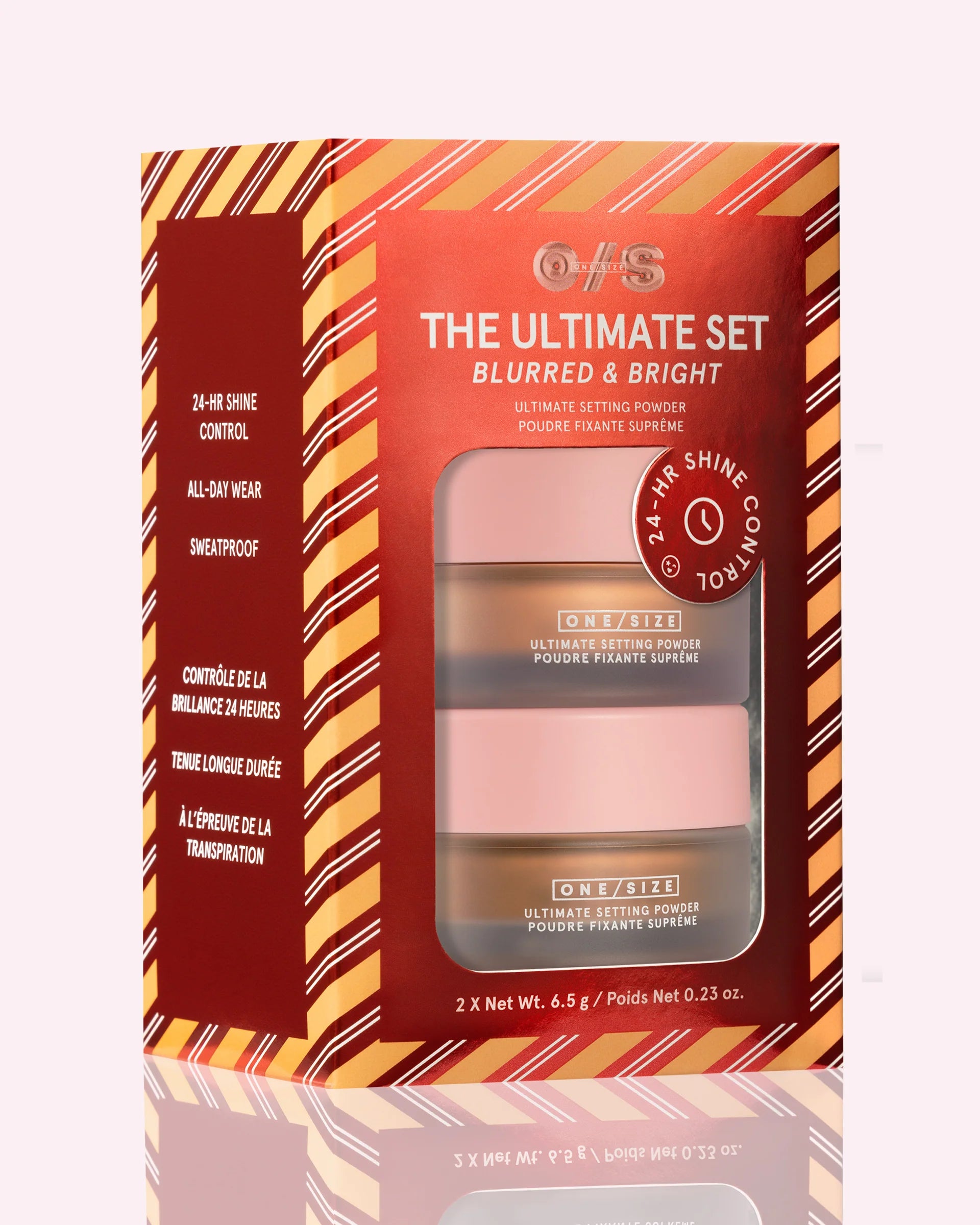 ONE SIZE Blurred & Bright Ultimate Setting Powder Duos