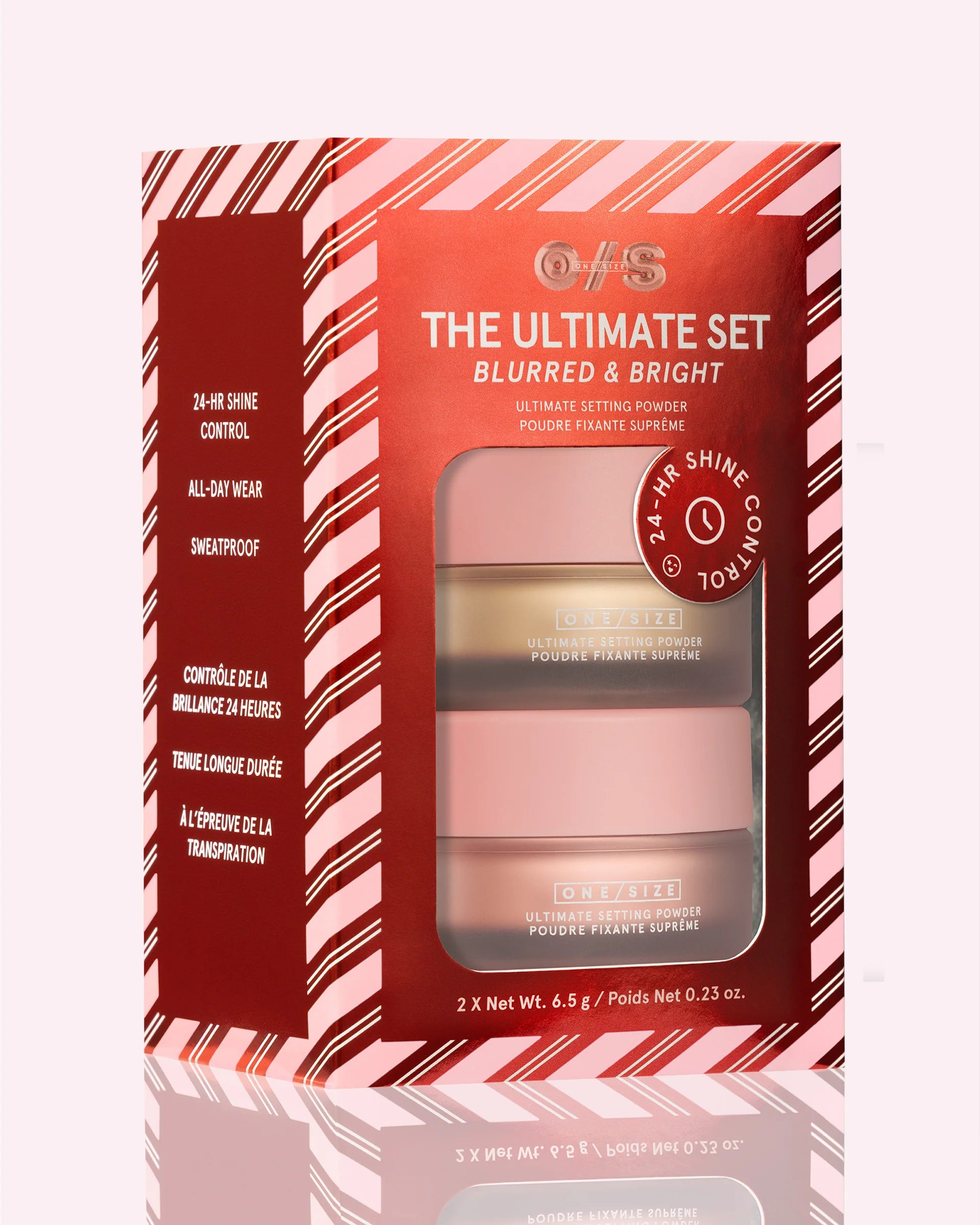 ONE SIZE Blurred & Bright Ultimate Setting Powder Duos