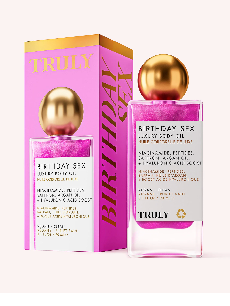 TRULY Birthday Sex Aceite corporal de lujo