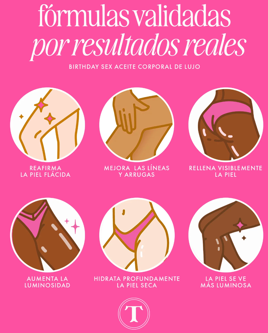 TRULY Birthday Sex Aceite corporal de lujo