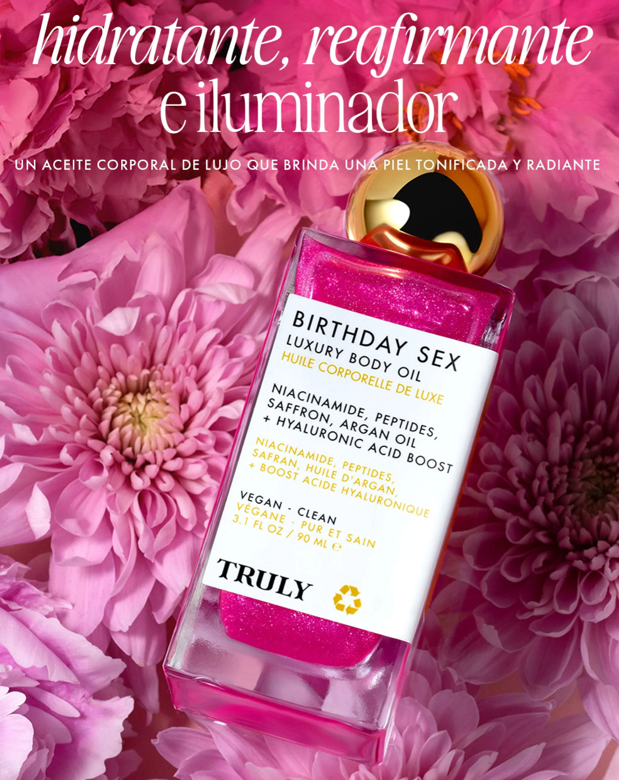 TRULY Birthday Sex Aceite corporal de lujo
