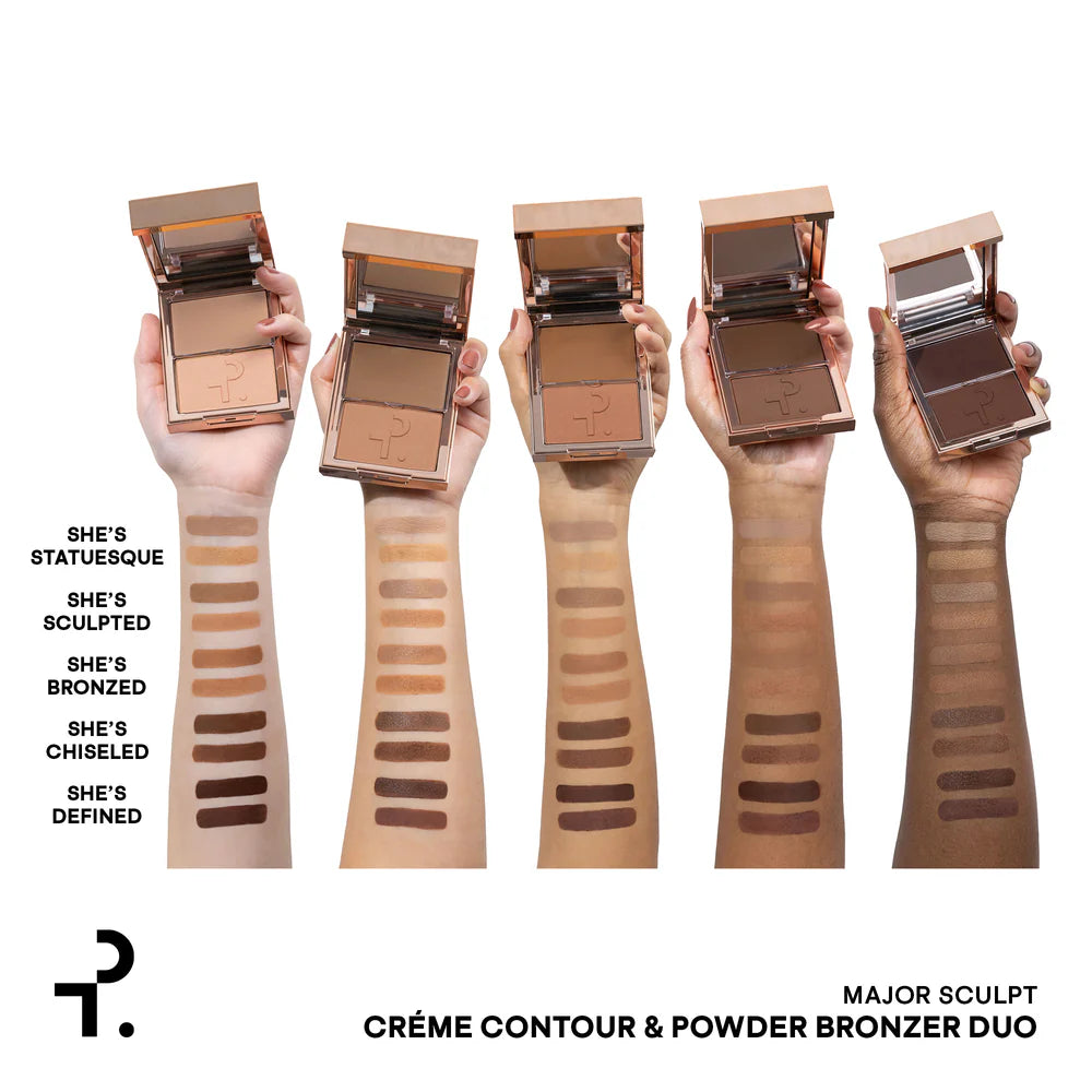 PATRICK TA  Major Sculpt Crème Contour & Powder Bronzer Duo