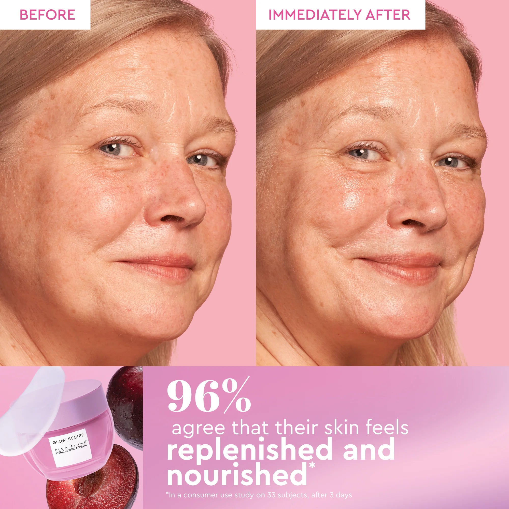 Glow recipe Plum Plump Deep Hydration Skincare Set