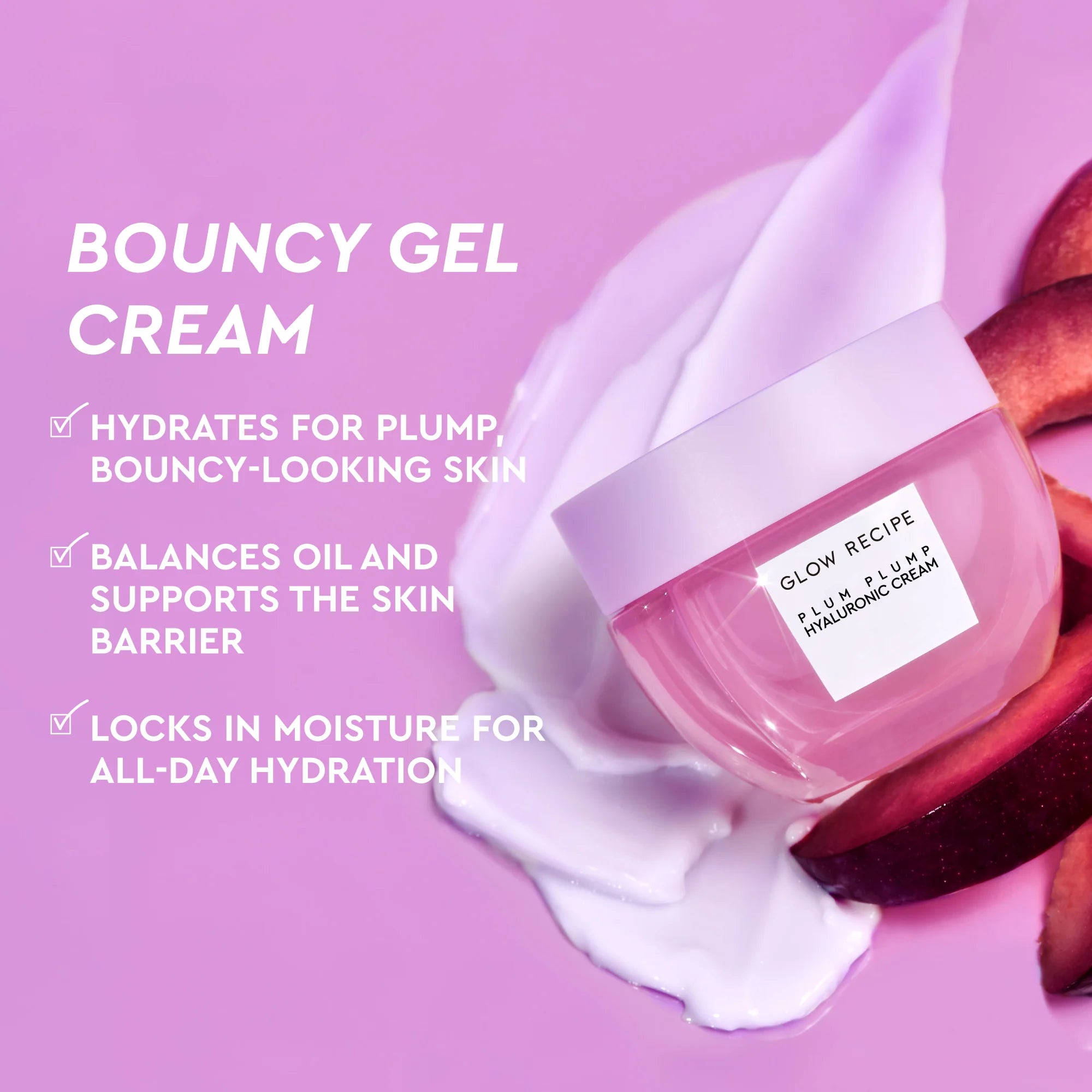 Glow recipe Plum Plump Deep Hydration Skincare Set