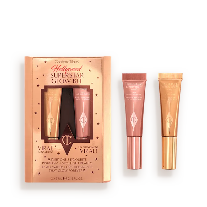 HOLLYWOOD SUPERSTAR GLOW KIT TRAVEL SIZE CHEEK KIT