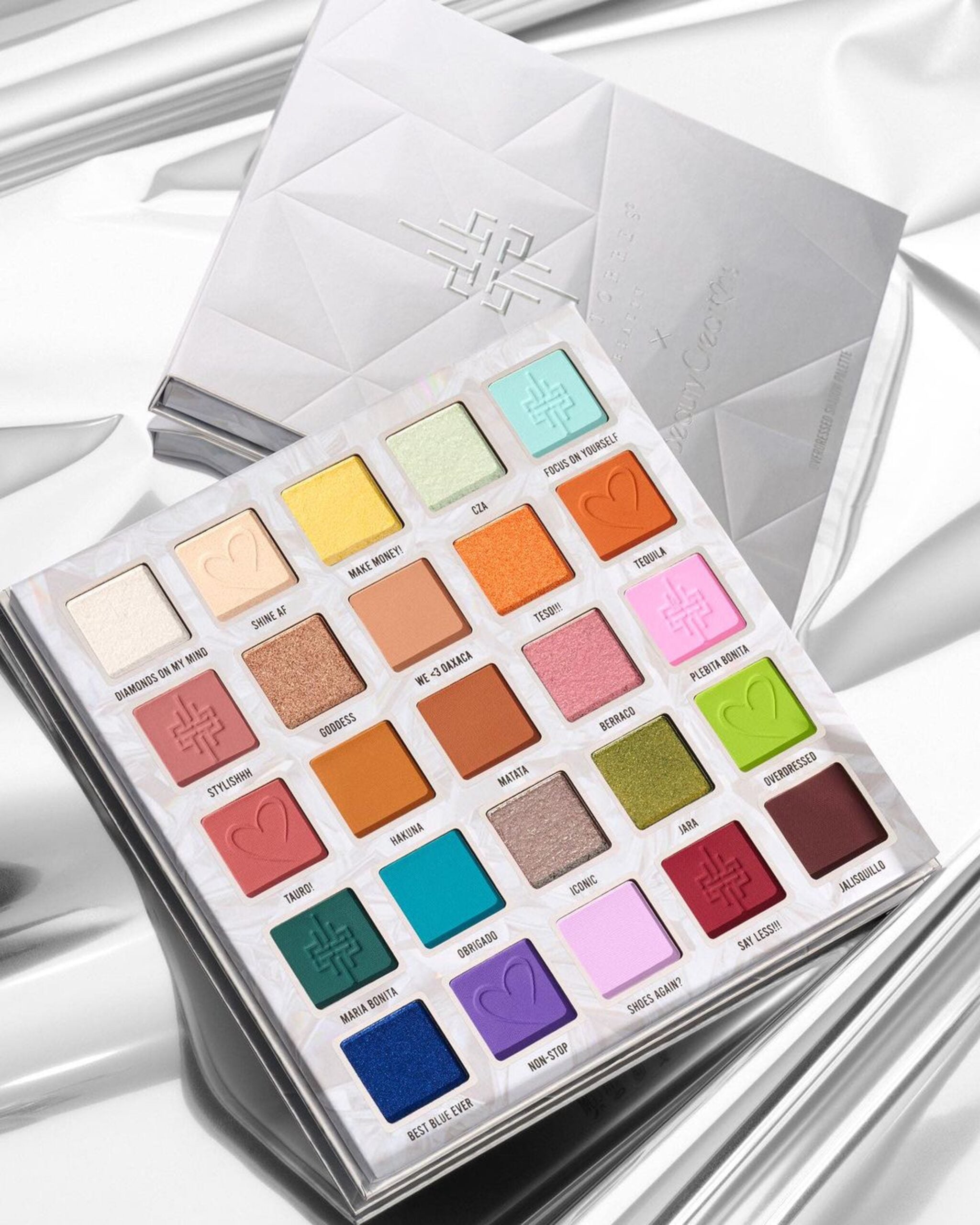 LUIS TORRES x BEAUTY CREATIONS OVERDRESSED SHADOW PALETTE