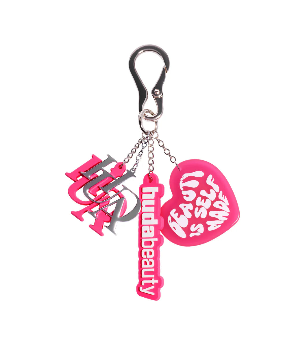 HUDA BEAUTY KEY CHARMS LLAVERO