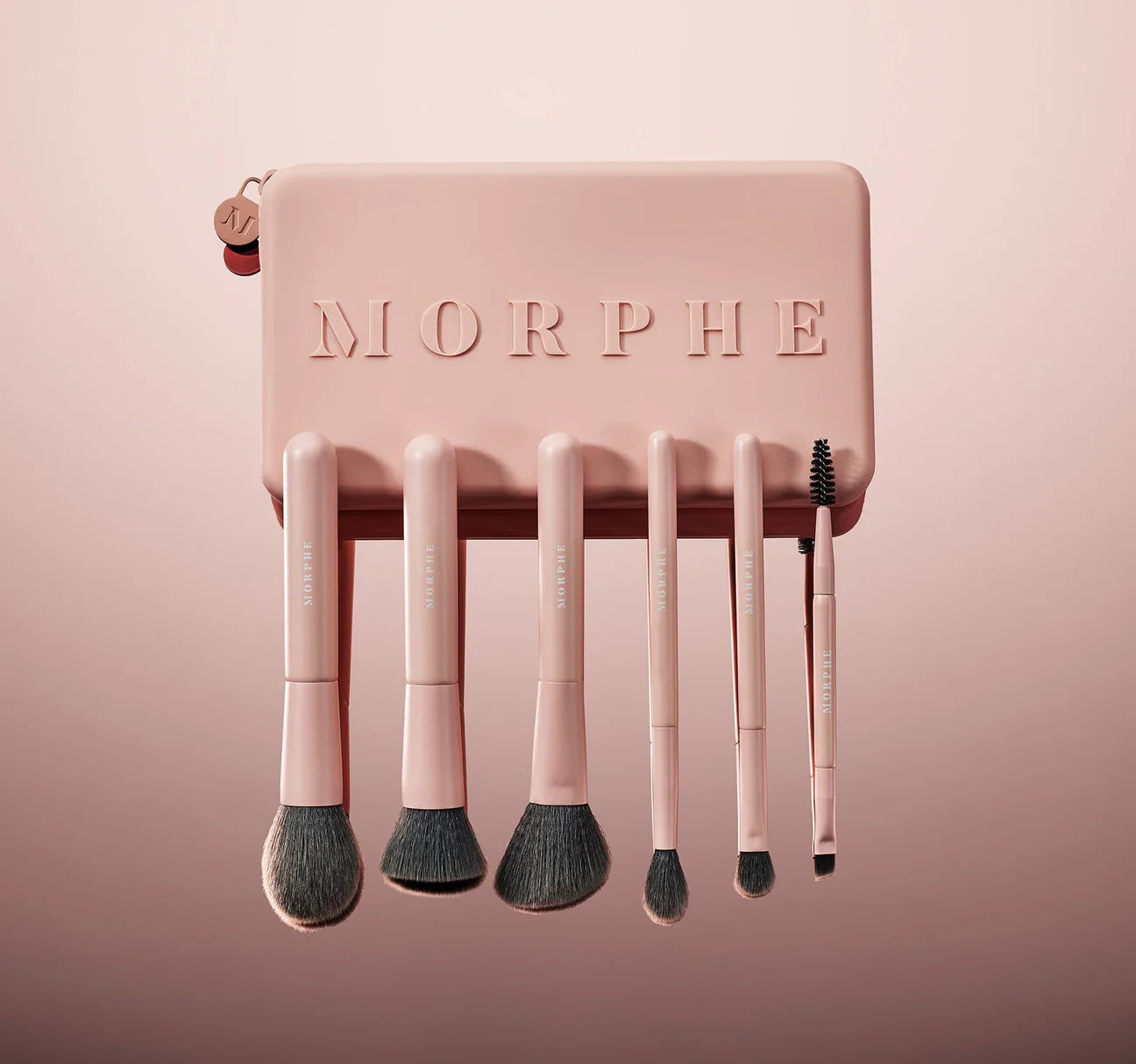 MORPHE Travel Shaping Essentials Bamboo & Charcoal-Infused Travel Brush Set
