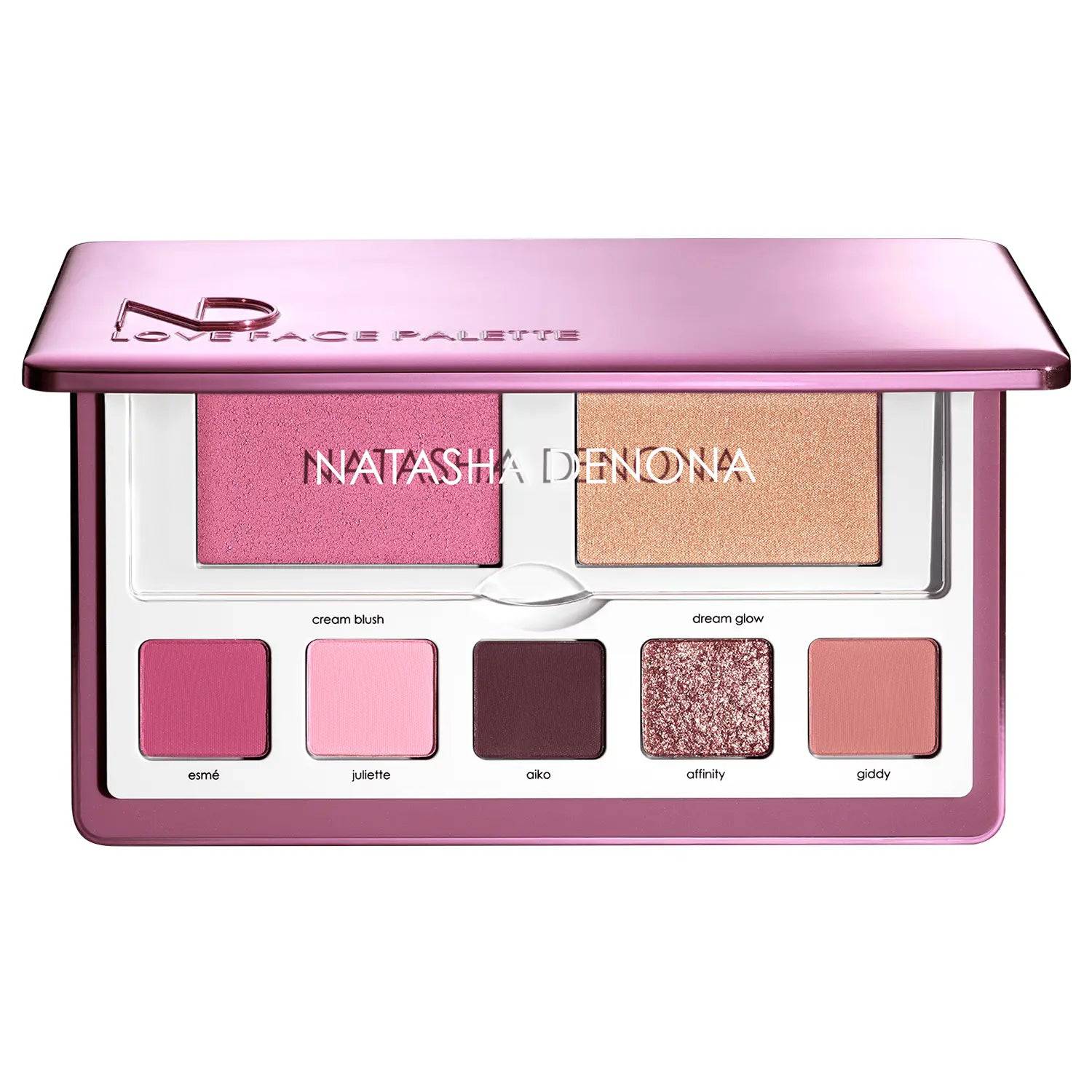 NATASHA DENONA LOVE FACE PALETTE Eye & Cheek Essentia