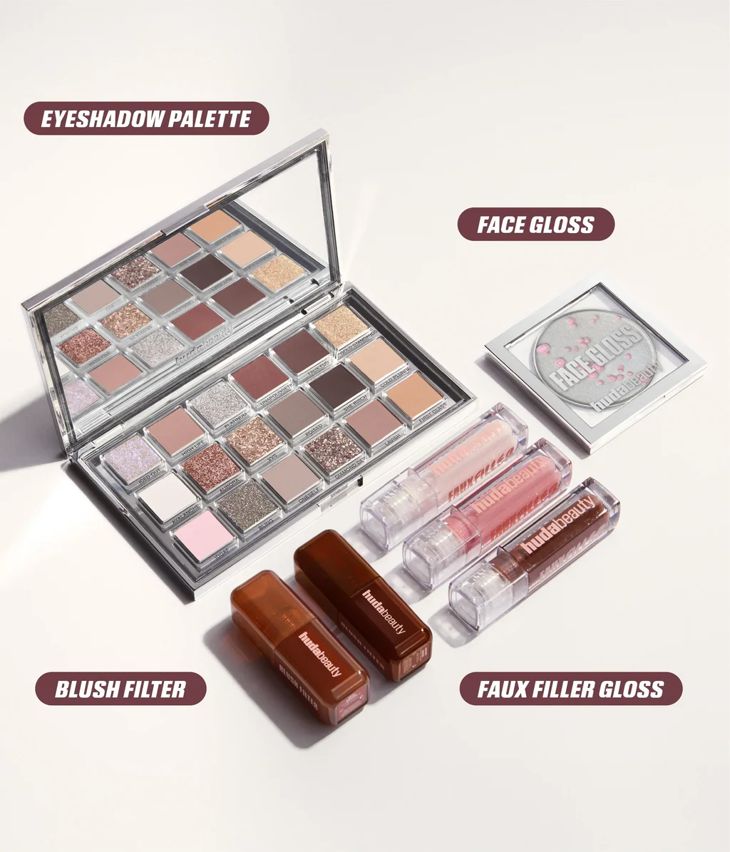 HUDA BEAUTY ICY NUDE EYESHADOW PALETTE