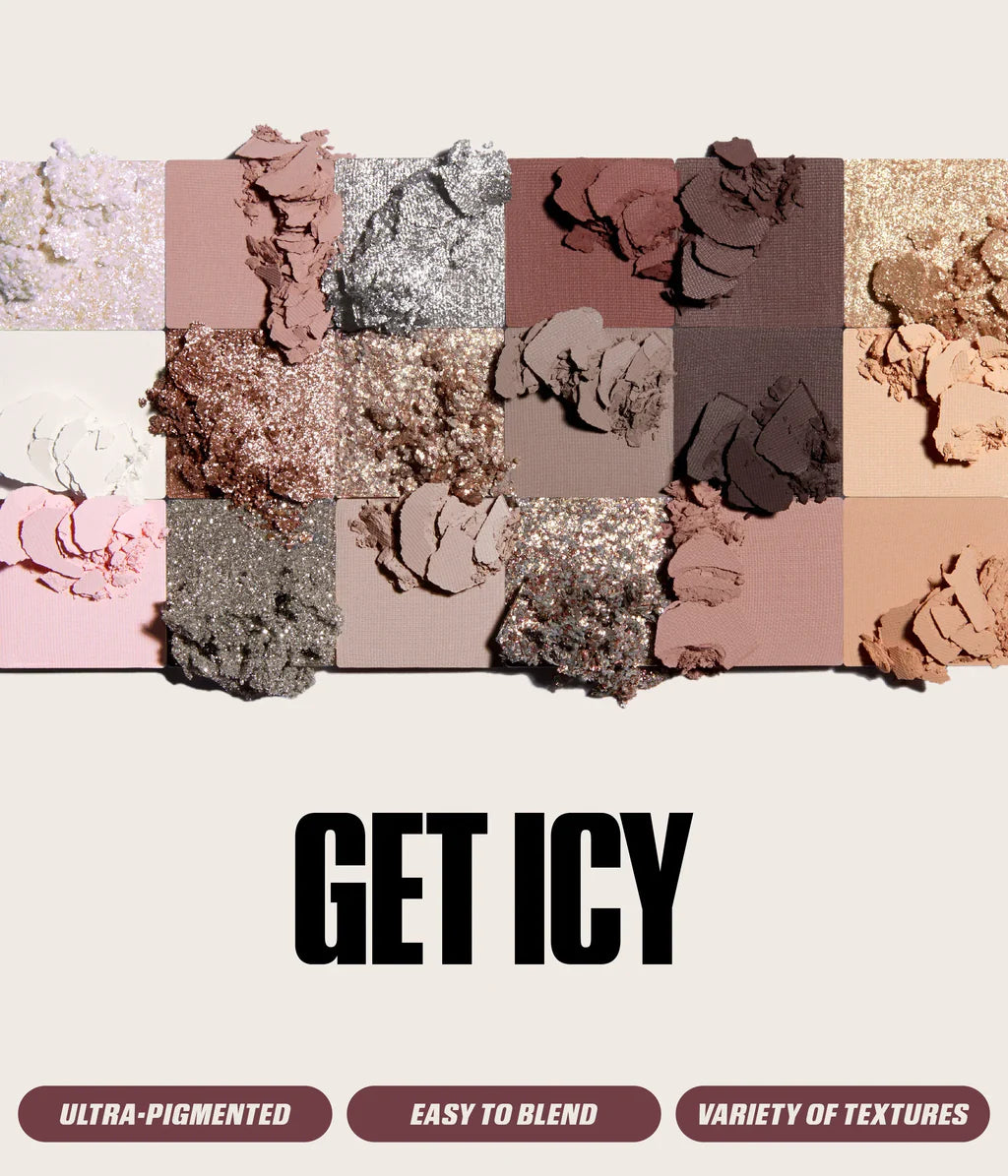 HUDA BEAUTY ICY NUDE EYESHADOW PALETTE