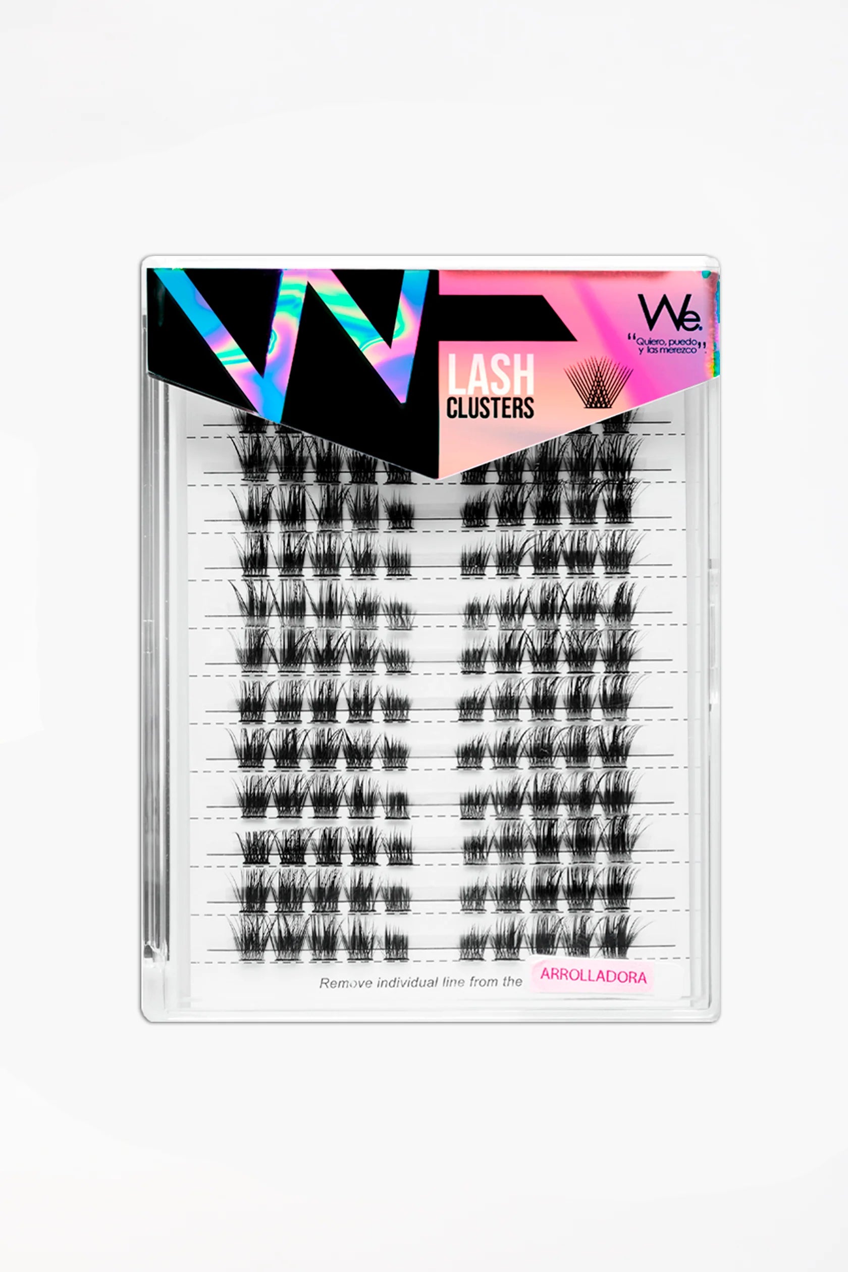 Pestañas We - Lash Clusters - Arrolladora