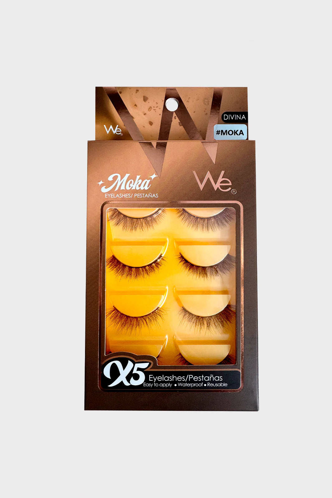 Pestañas Cafes We - x5 Divina - Pestañas Moka