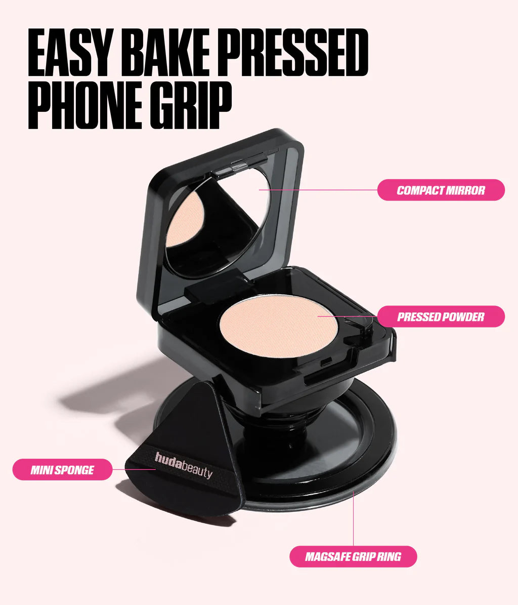 HUDA BEAUTY EASY BAKE PRESSED POWDER ACCESORIO PARA MOVIL