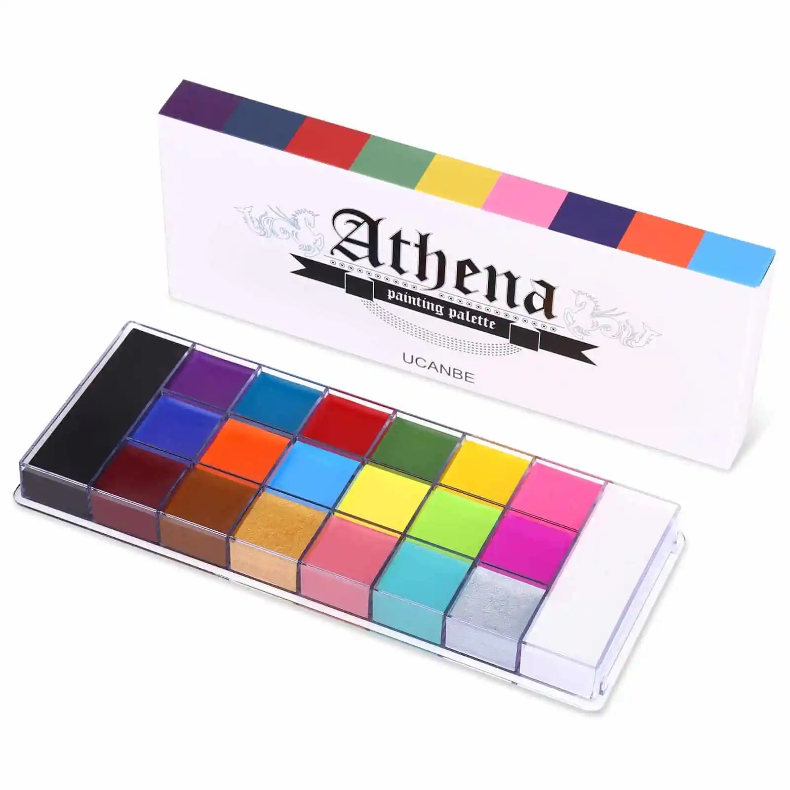 UCANBE Athena - Estuche de pintura facial y corporal al óleo