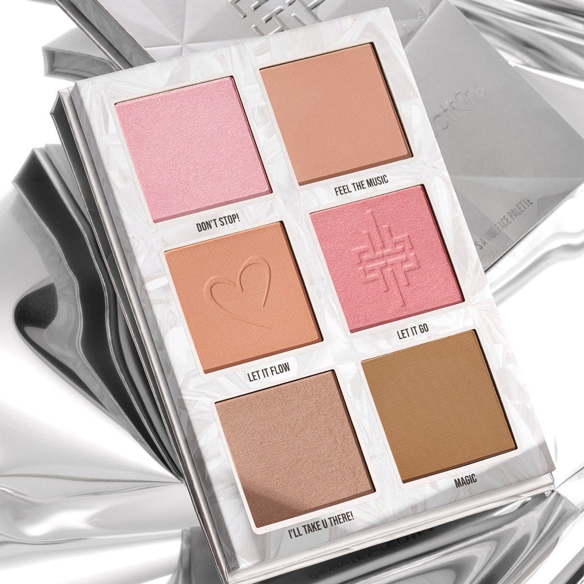 Luis Torres X Beauty Creations - Paleta De Rostro Rubores Y Contorno - It's A Vibe