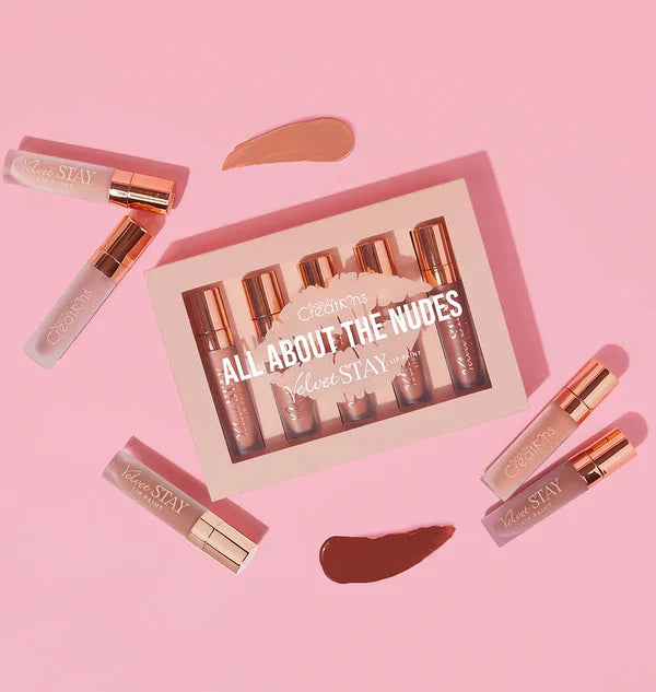 Set de labiales Velvet Stay Lip Paint Beauty Creations.