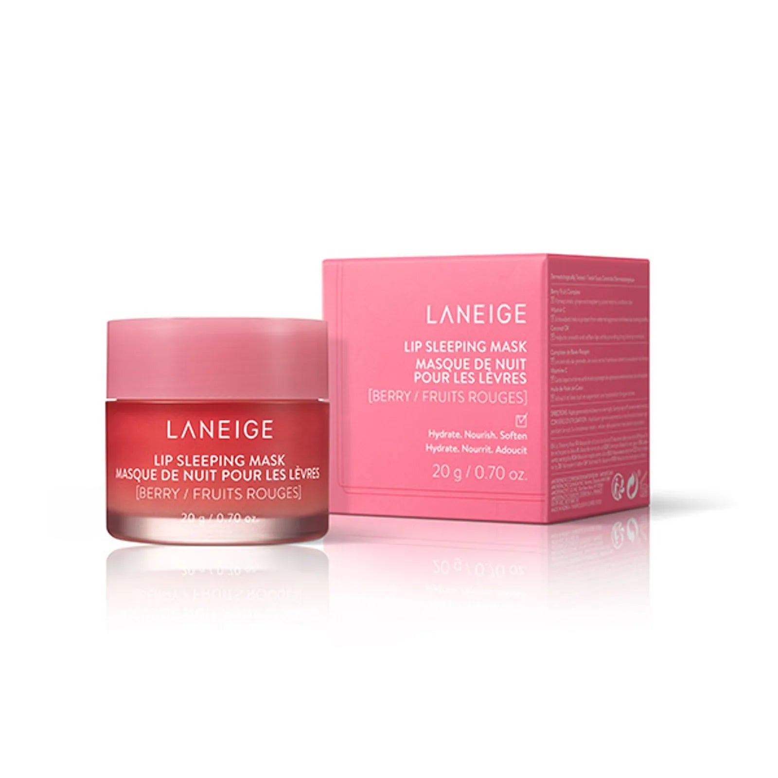LANEIGE Mascarilla Nocturna para Labios Lip Sleeping Mask - Berry