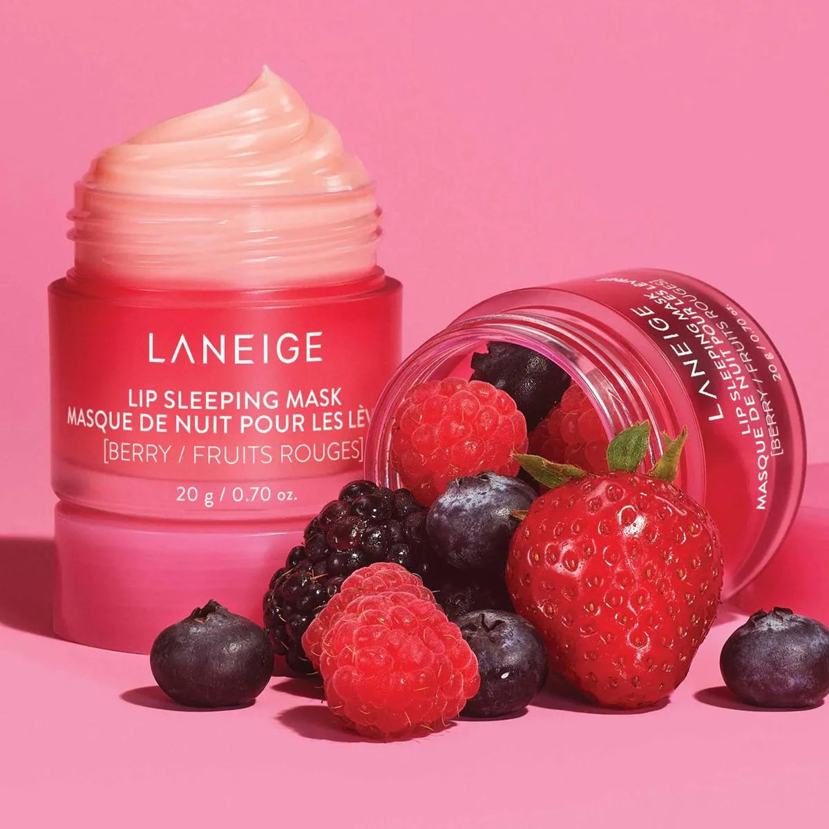 LANEIGE Mascarilla Nocturna para Labios Lip Sleeping Mask - Berry