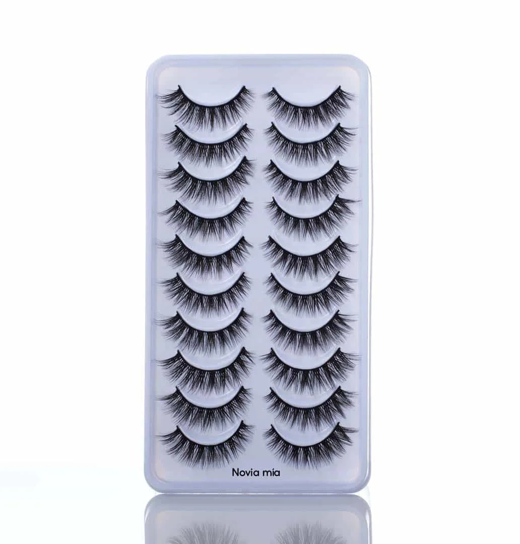 BRYKA PESTAÑAS Novia Mia -10 Pares