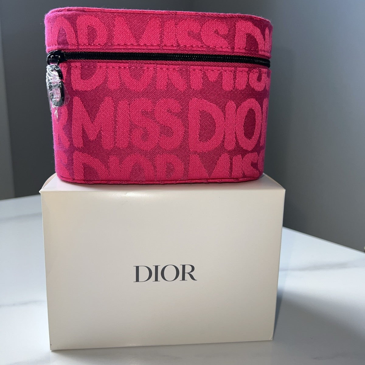 Dior Miss Dior Makeup Vanity Case Dark Pink