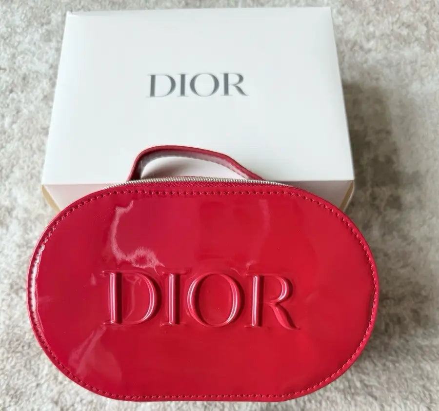Miss Dior Makeup Red Pouch COSMETIQUERA